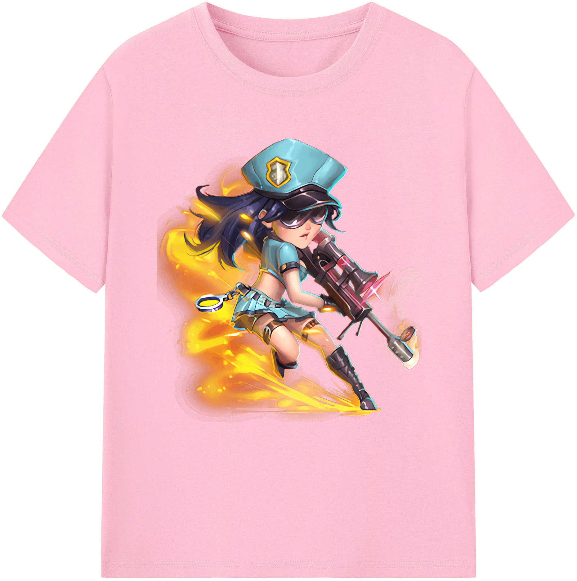 リーグ・オブ・レジェンド League of Legends LOL 綿100％半袖Tシャツ（フロントプリント）