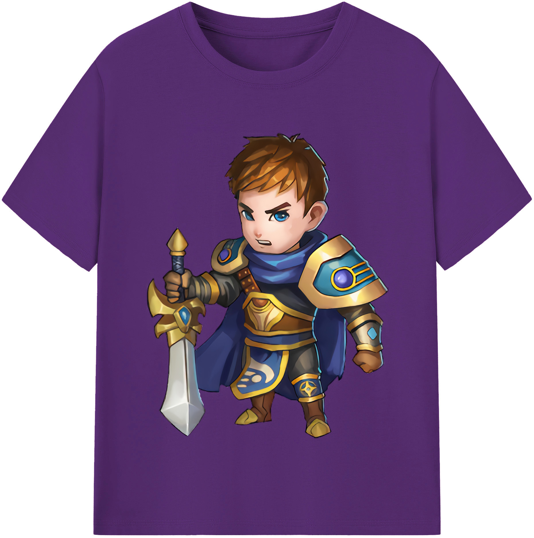 リーグ・オブ・レジェンド League of Legends LOL 綿100％半袖Tシャツ（フロントプリント）
