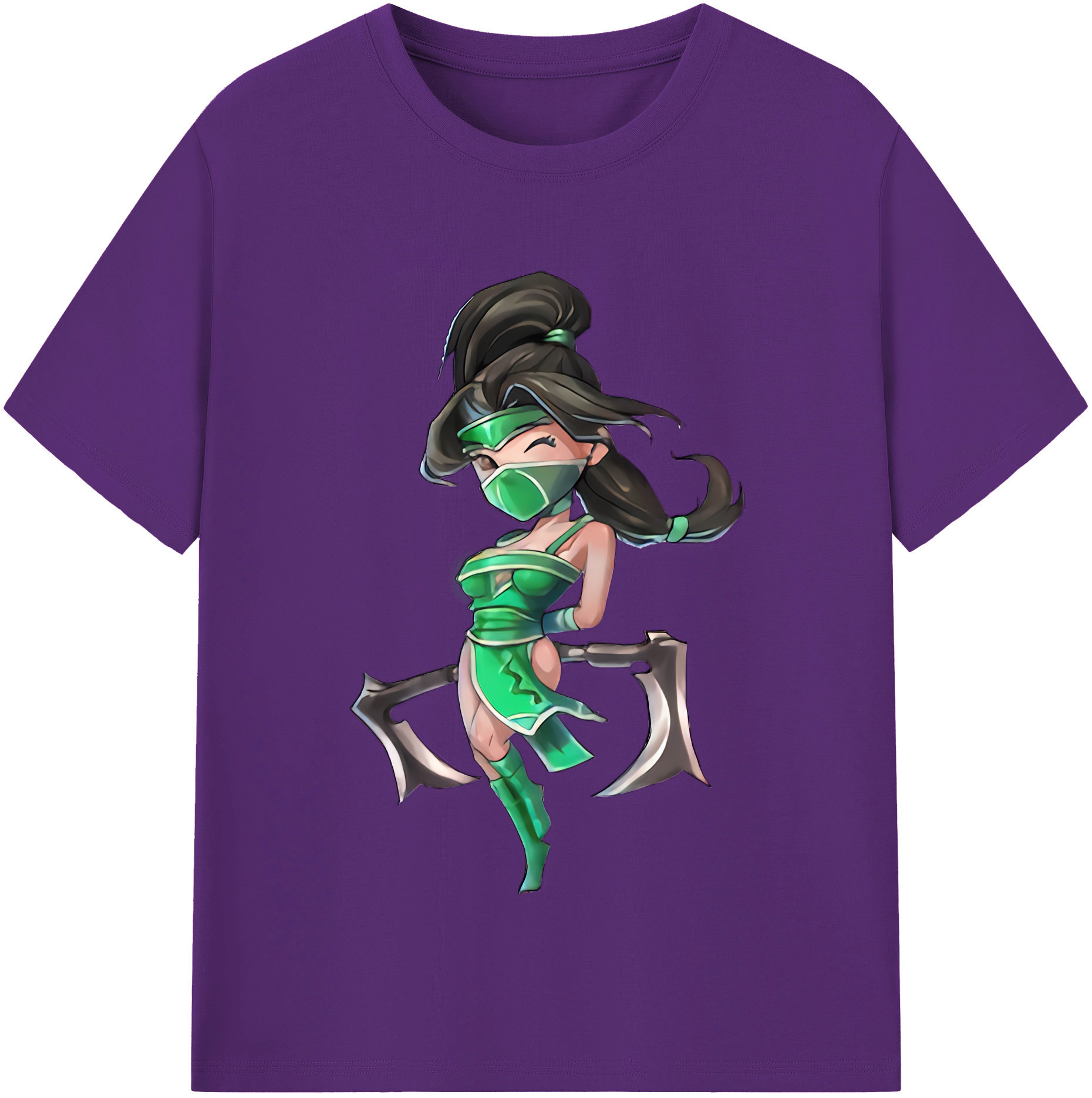 リーグ・オブ・レジェンド League of Legends LOL 綿100％半袖Tシャツ（フロントプリント）