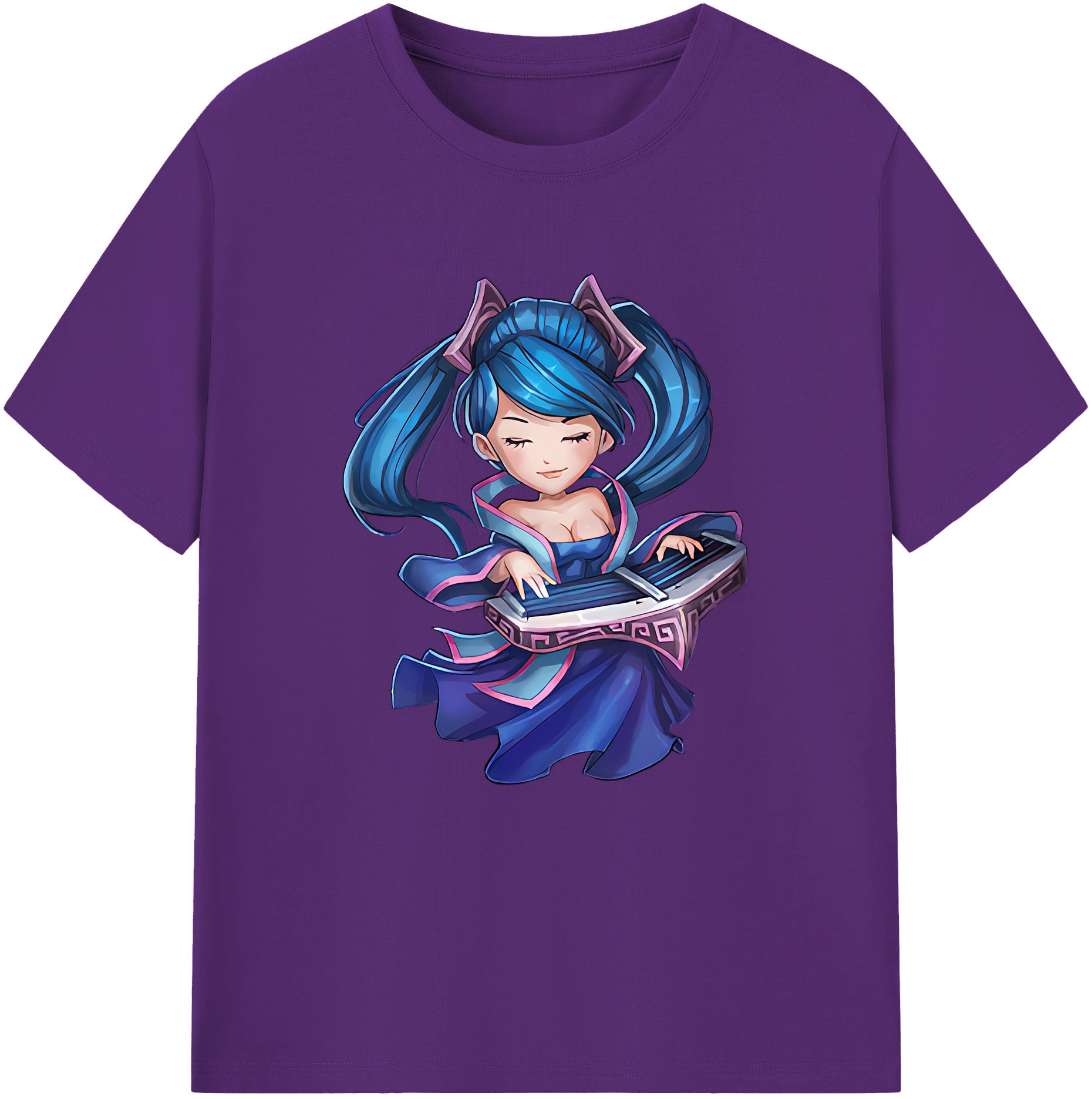 リーグ・オブ・レジェンド League of Legends LOL 綿100％半袖Tシャツ（フロントプリント）