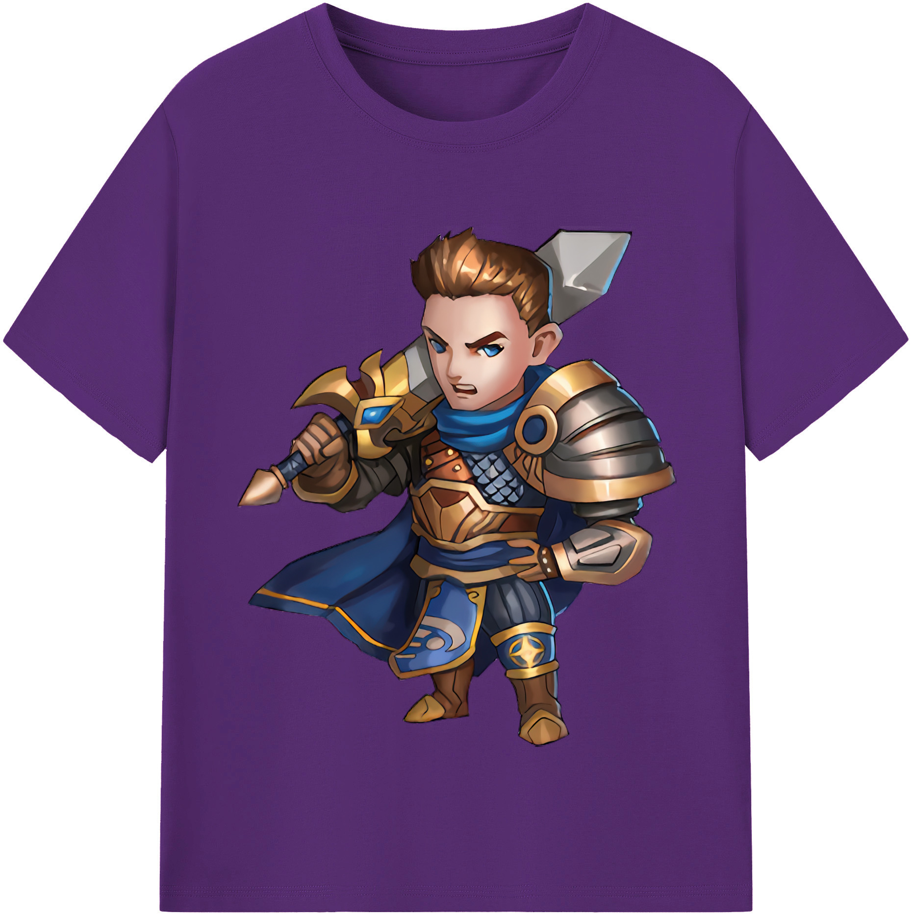 リーグ・オブ・レジェンド League of Legends LOL 綿100％半袖Tシャツ（フロントプリント）