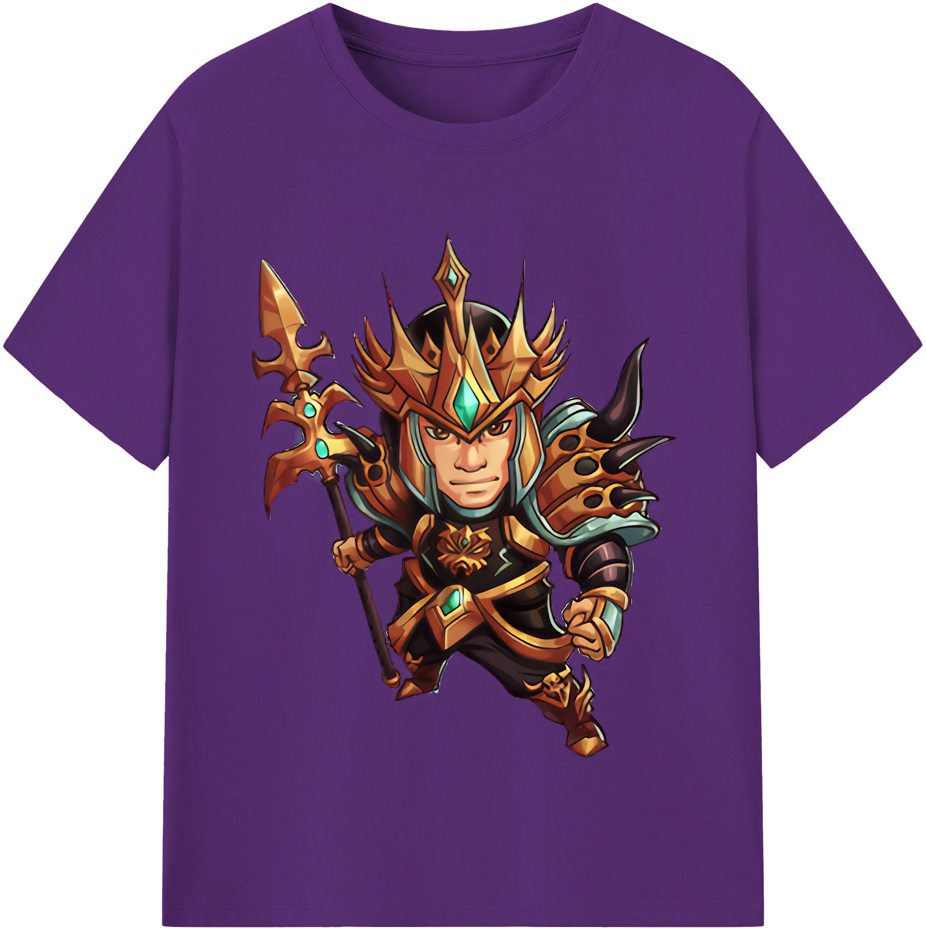 リーグ・オブ・レジェンド League of Legends LOL 綿100％半袖Tシャツ（フロントプリント）