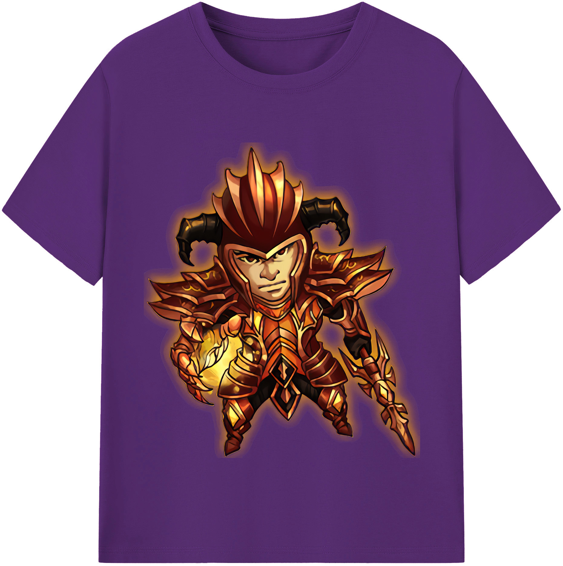 リーグ・オブ・レジェンド League of Legends LOL 綿100％半袖Tシャツ（フロントプリント）