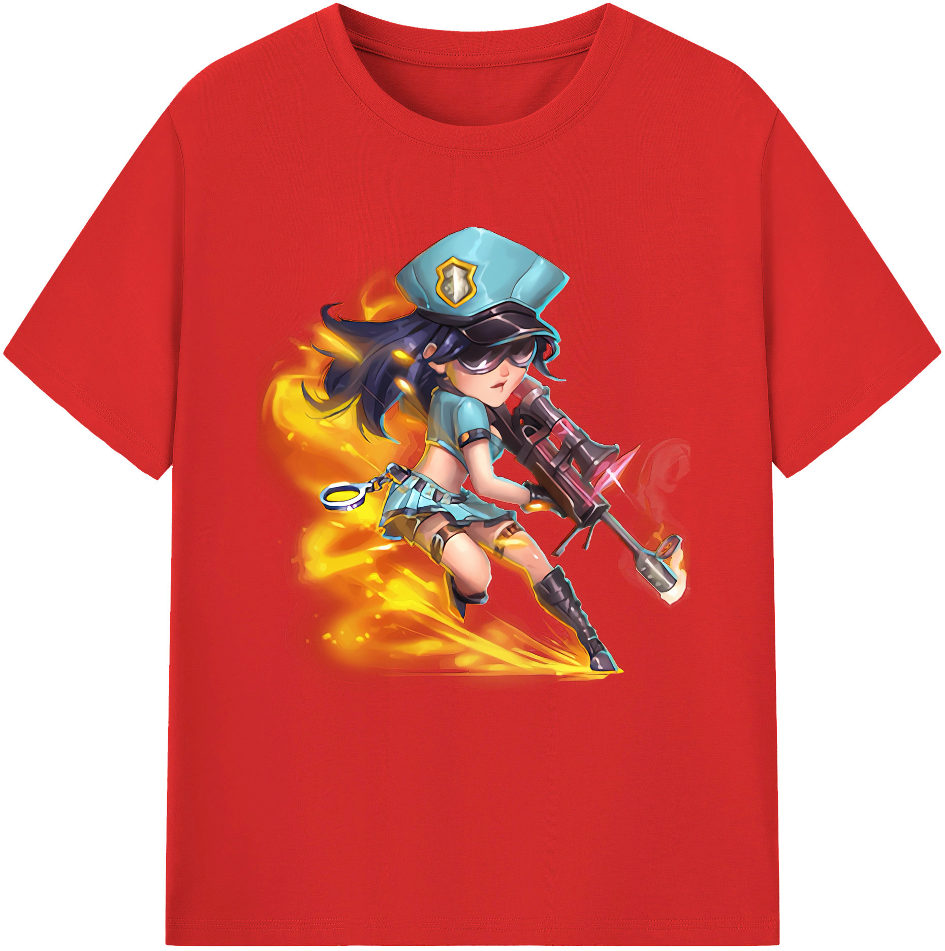 リーグ・オブ・レジェンド League of Legends LOL 綿100％半袖Tシャツ（フロントプリント）