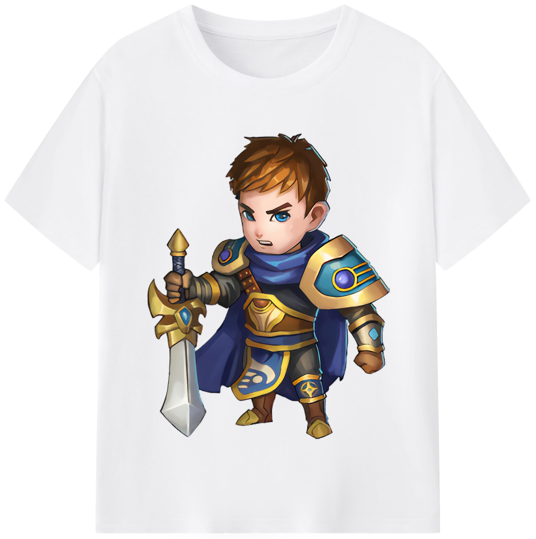 リーグ・オブ・レジェンド League of Legends LOL 綿100％半袖Tシャツ（フロントプリント）
