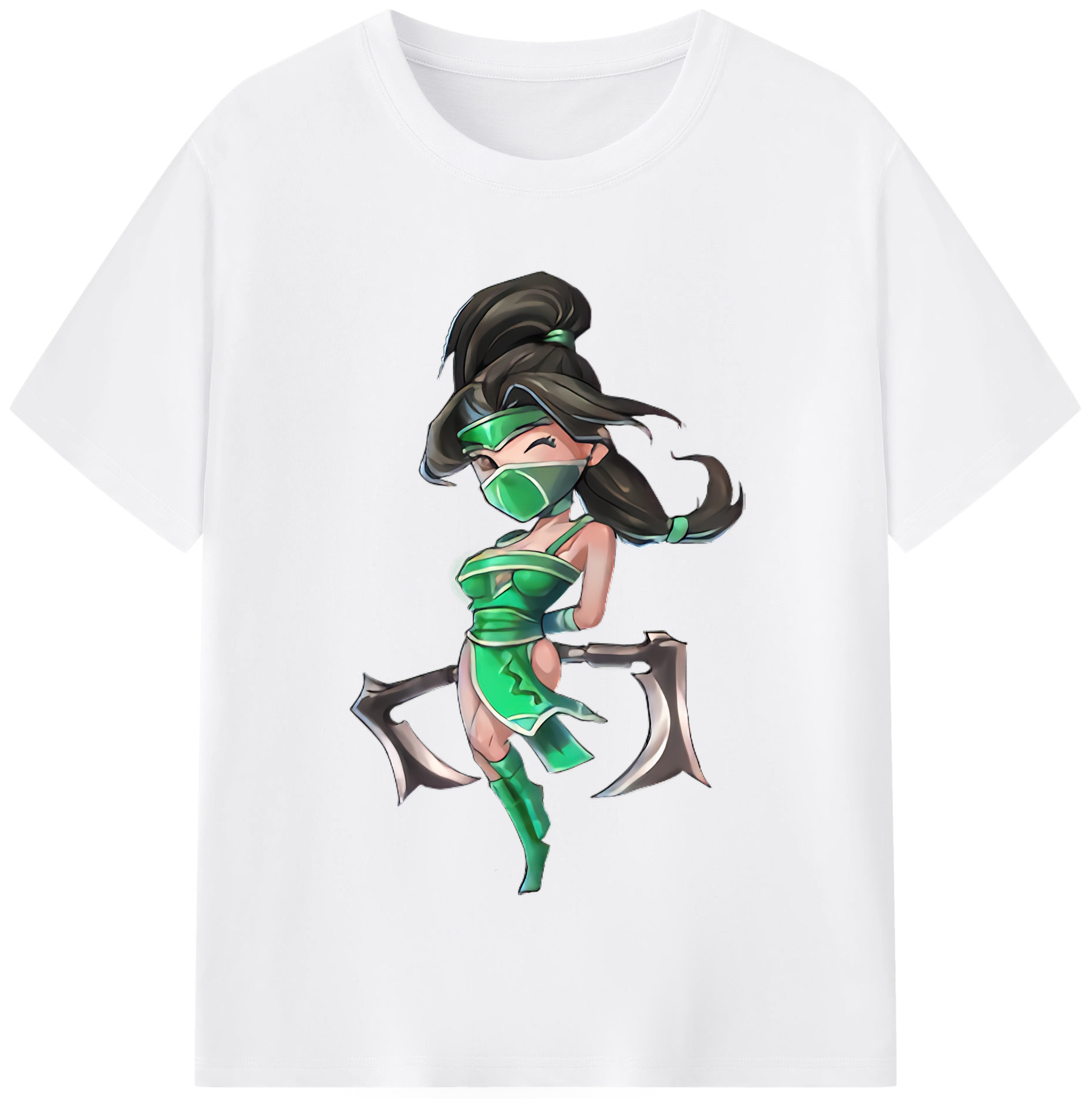 リーグ・オブ・レジェンド League of Legends LOL 綿100％半袖Tシャツ（フロントプリント）