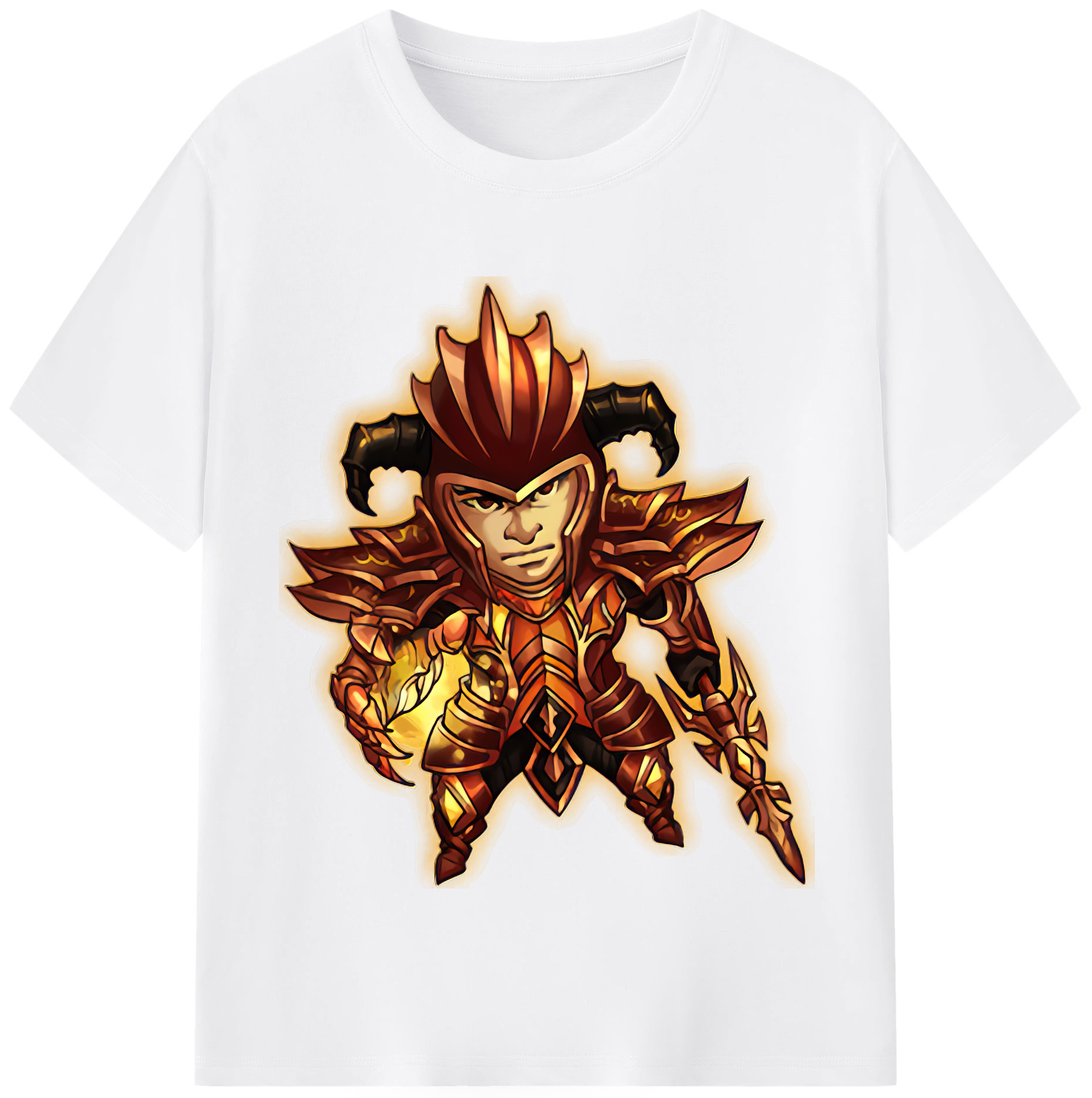 リーグ・オブ・レジェンド League of Legends LOL 綿100％半袖Tシャツ（フロントプリント）