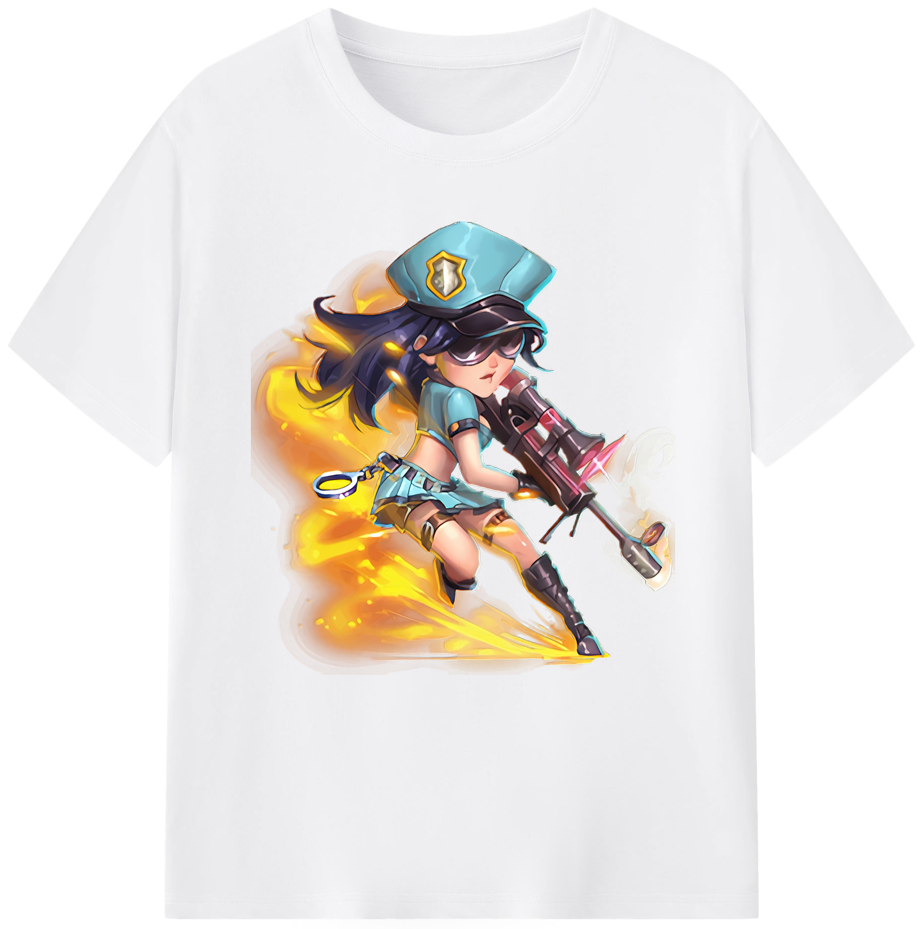 リーグ・オブ・レジェンド League of Legends LOL 綿100％半袖Tシャツ（フロントプリント）