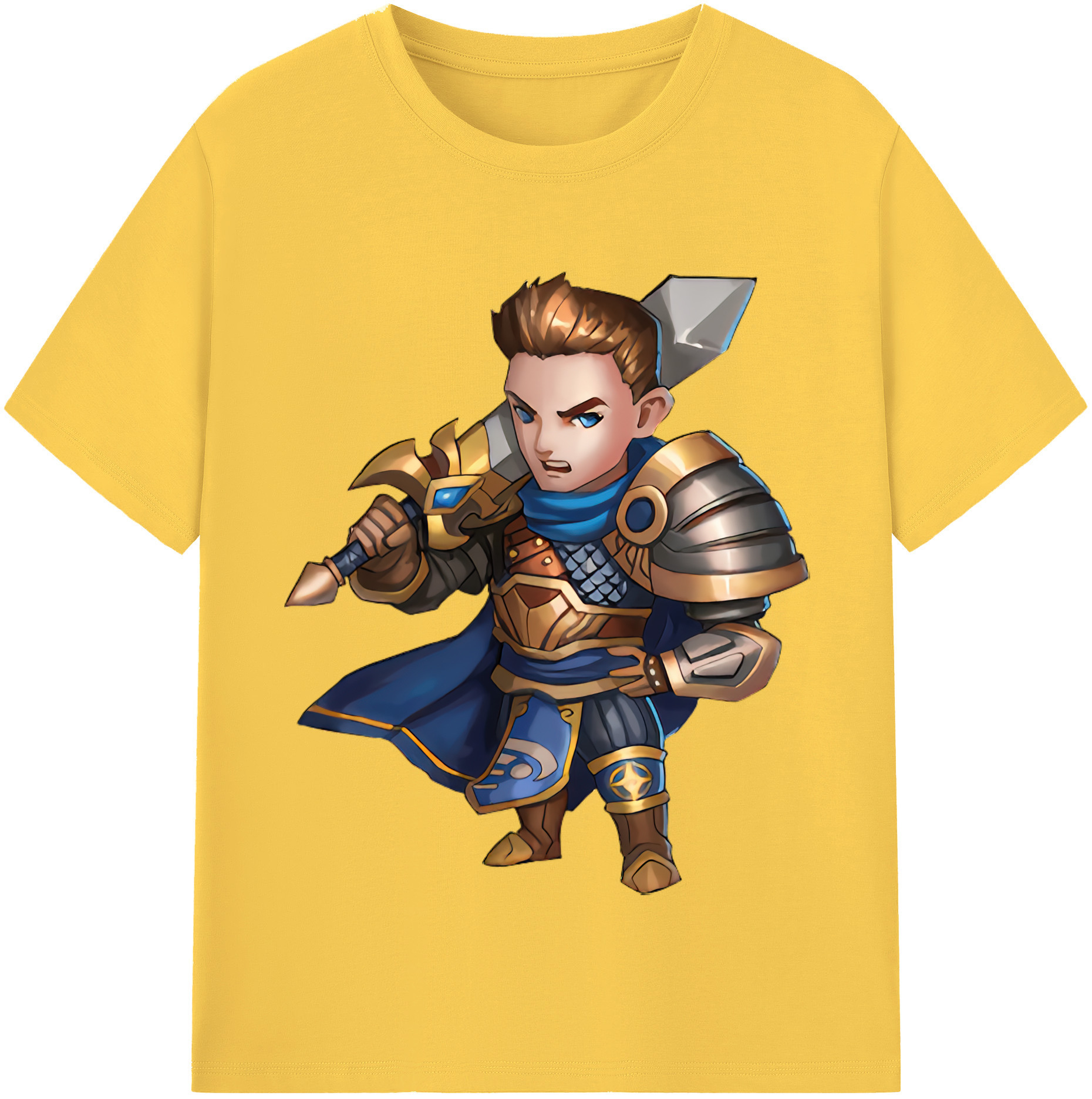 リーグ・オブ・レジェンド League of Legends LOL 綿100％半袖Tシャツ（フロントプリント）