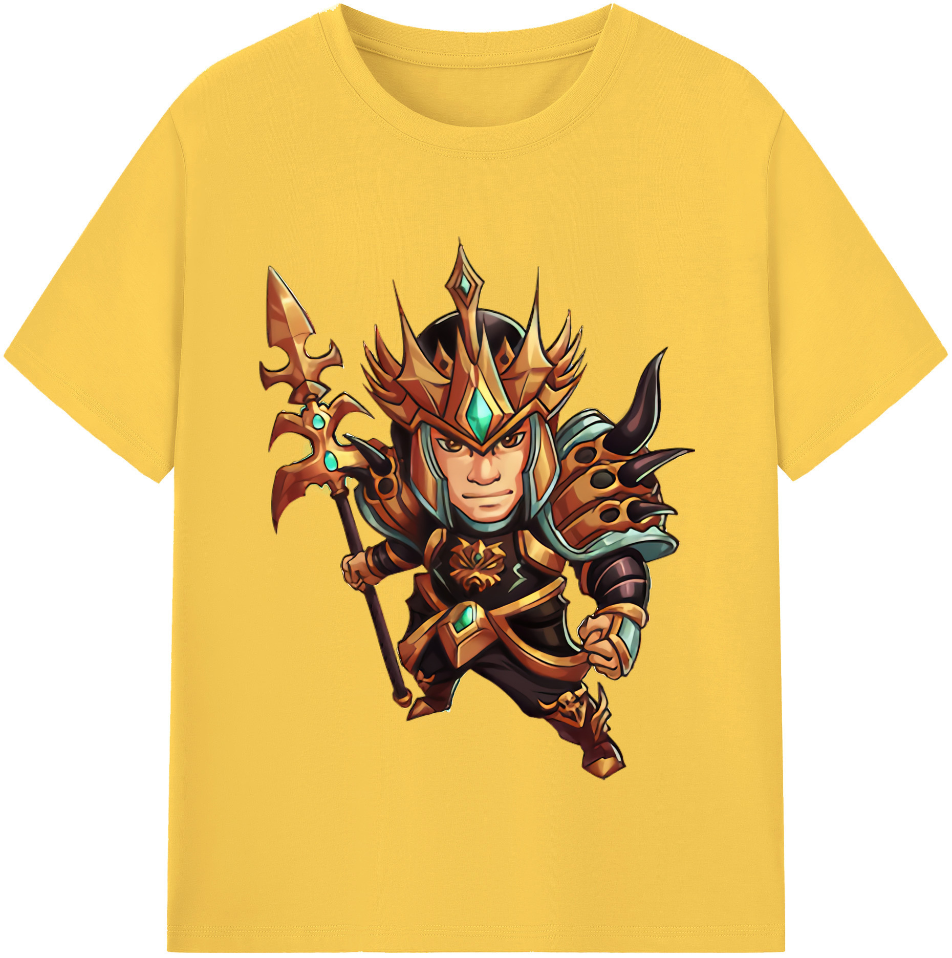 リーグ・オブ・レジェンド League of Legends LOL 綿100％半袖Tシャツ（フロントプリント）