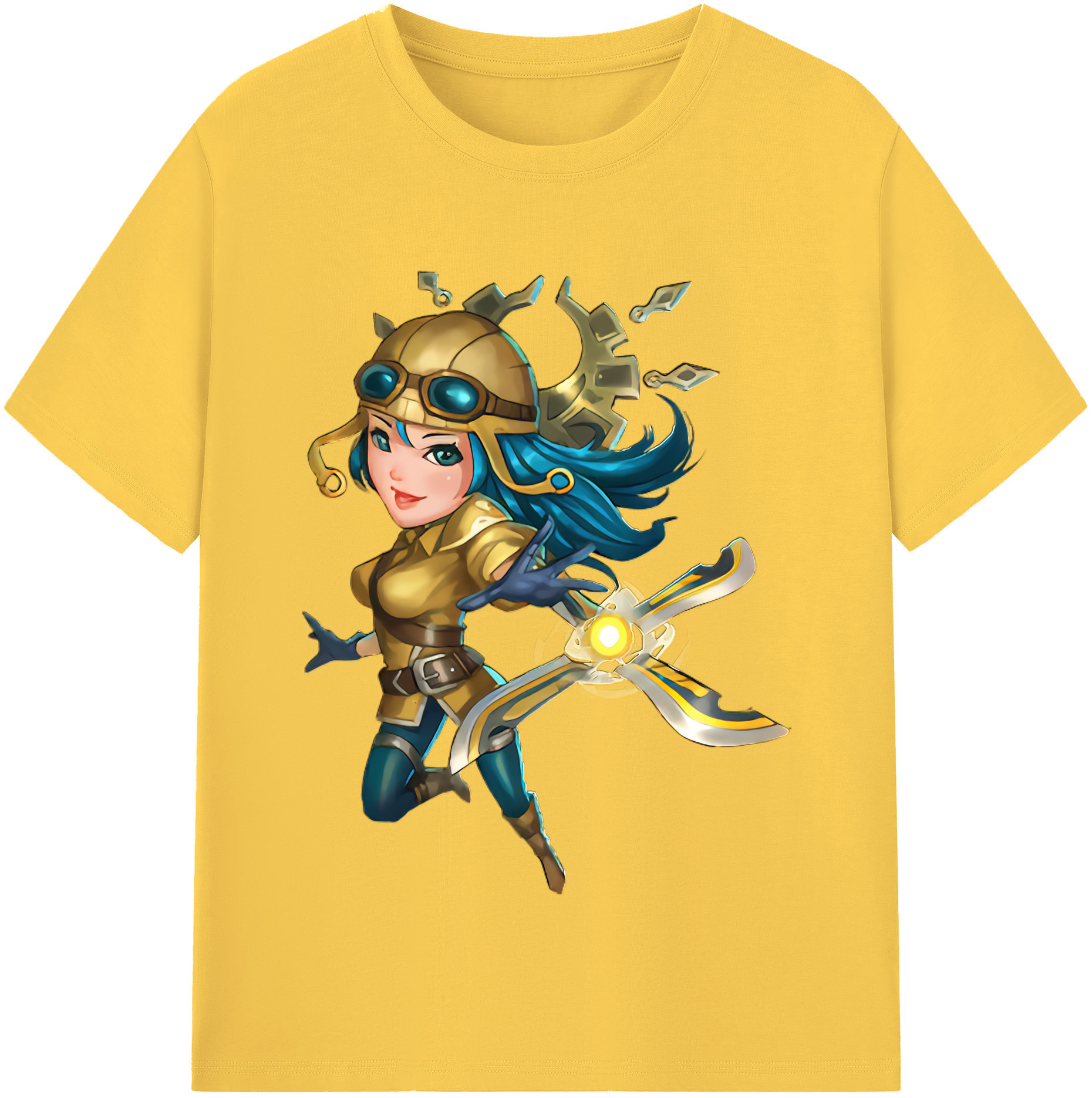 リーグ・オブ・レジェンド League of Legends LOL 綿100％半袖Tシャツ（フロントプリント）