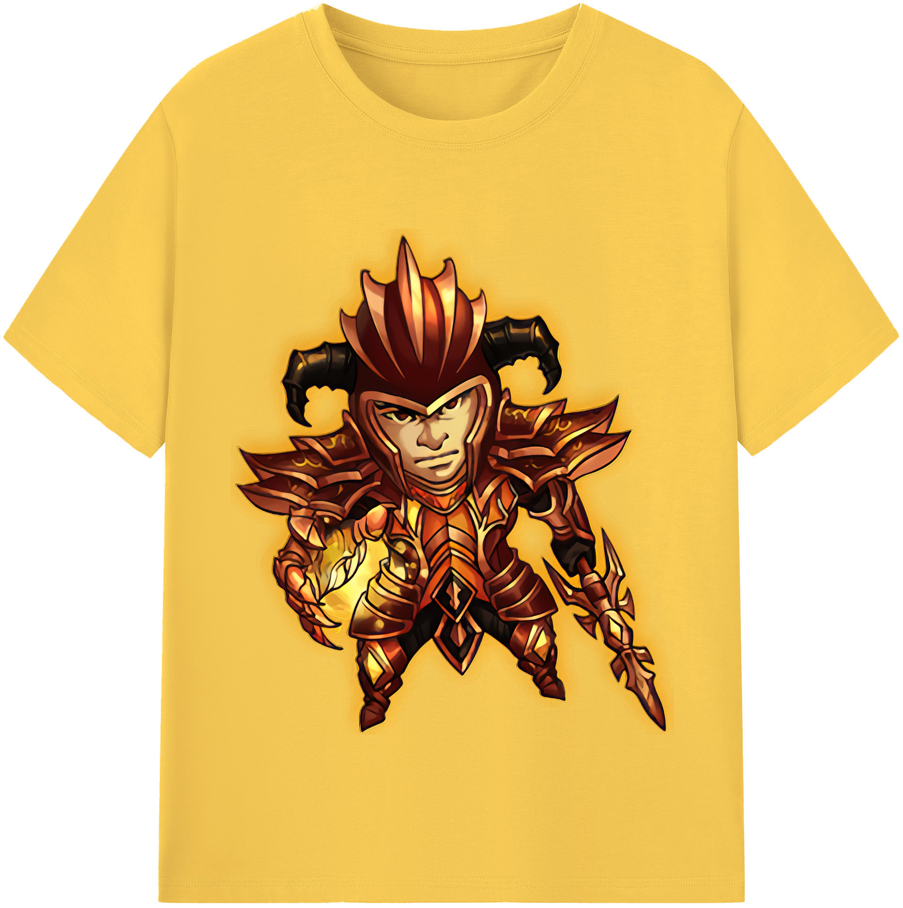 リーグ・オブ・レジェンド League of Legends LOL 綿100％半袖Tシャツ（フロントプリント）