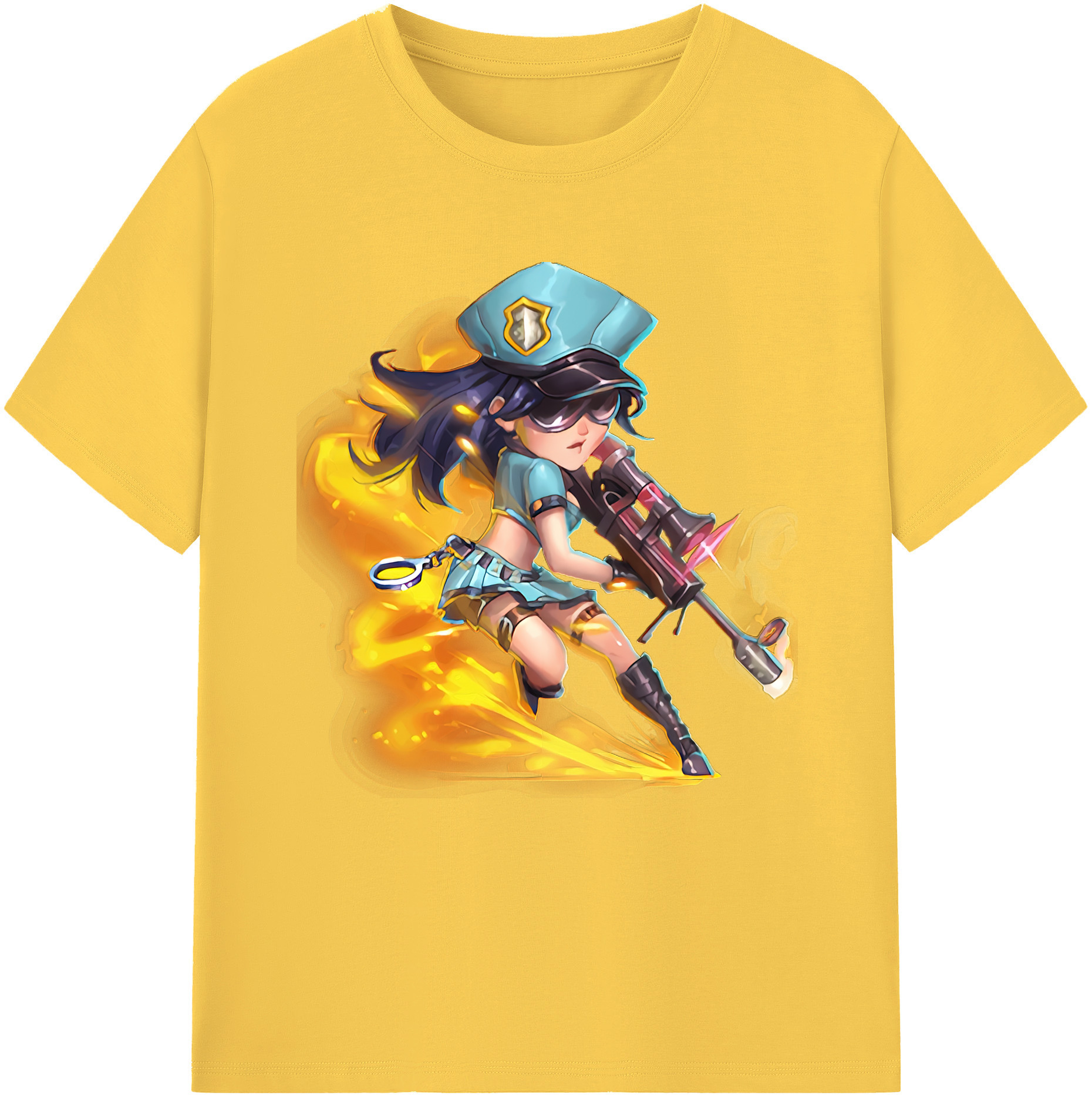 リーグ・オブ・レジェンド League of Legends LOL 綿100％半袖Tシャツ（フロントプリント）