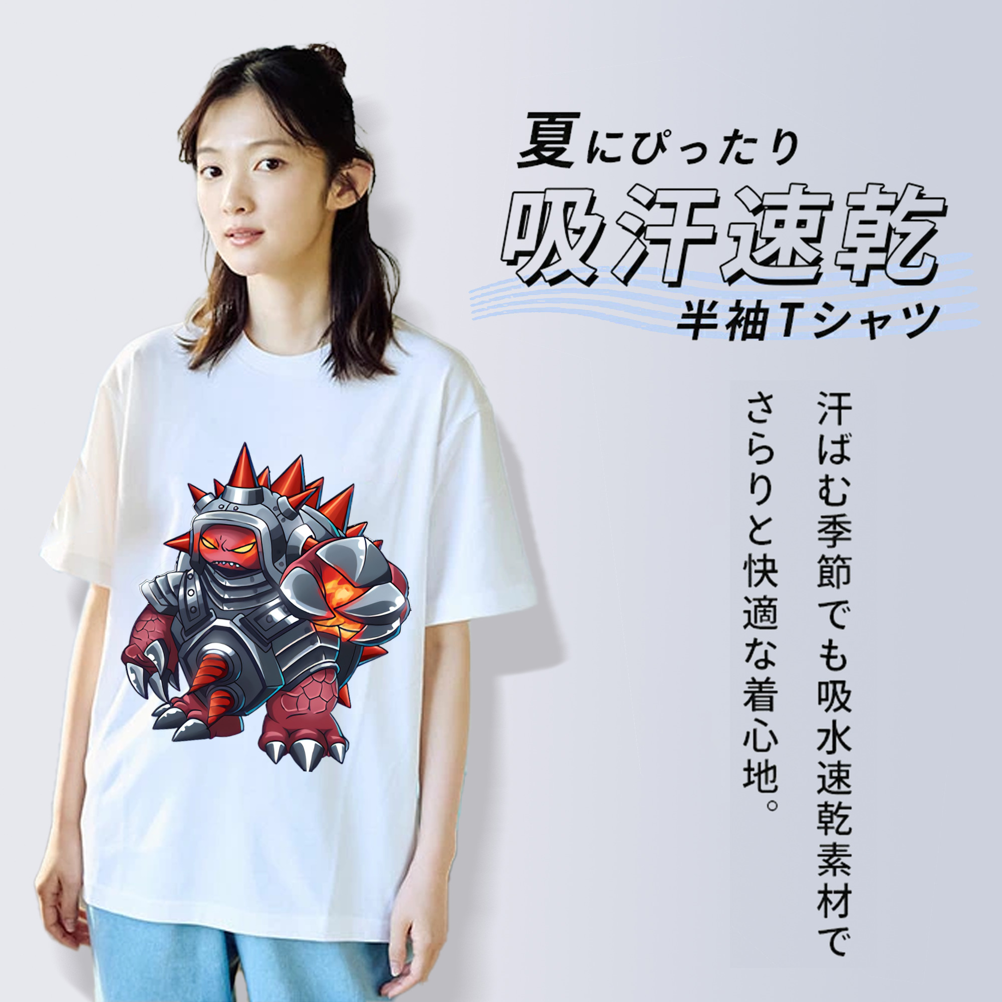 リーグ・オブ・レジェンド League of Legends LOL 綿100％半袖Tシャツ（フロントプリント）
