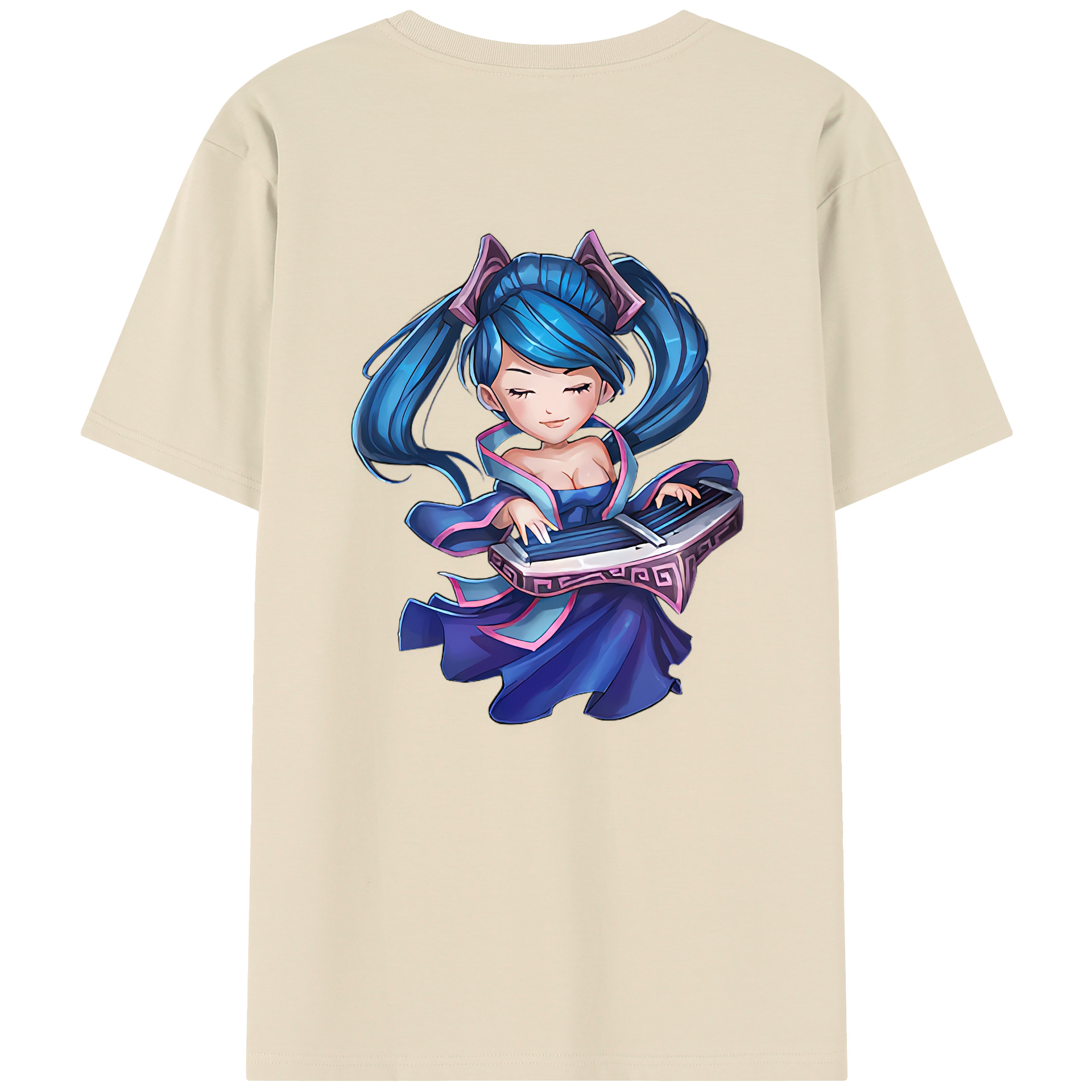 リーグ・オブ・レジェンド League of Legends LOL 綿100％半袖Tシャツ（背面プリント）