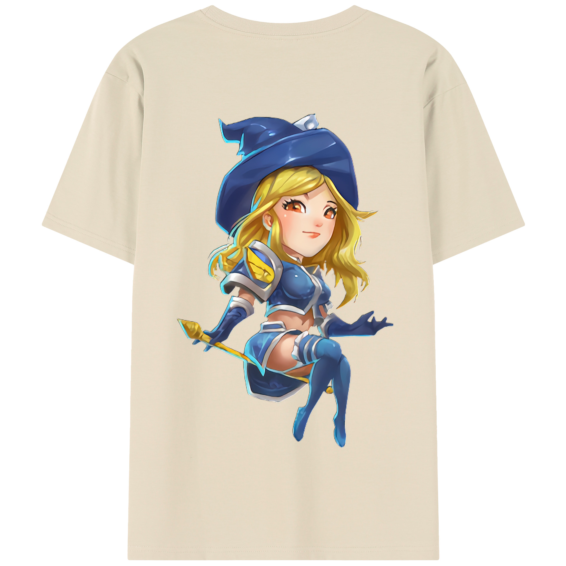 リーグ・オブ・レジェンド League of Legends LOL 綿100％半袖Tシャツ（背面プリント）