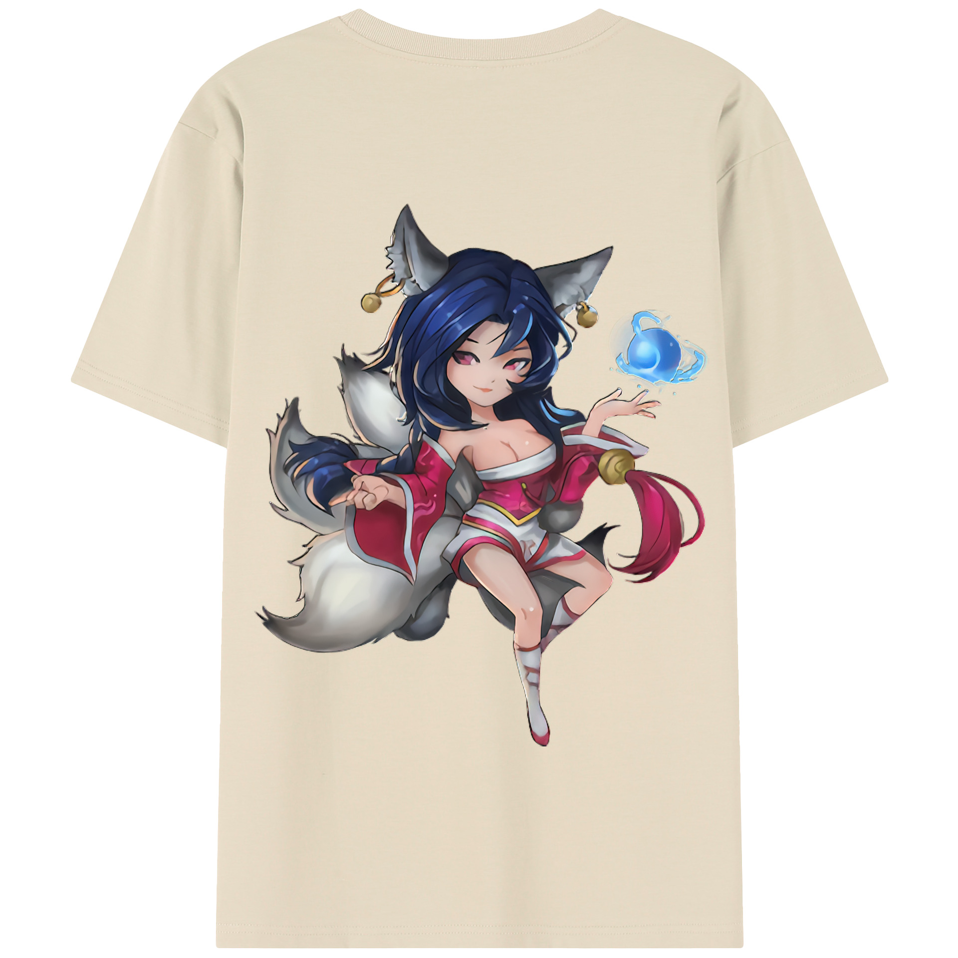リーグ・オブ・レジェンド League of Legends LOL 綿100％半袖Tシャツ（背面プリント）