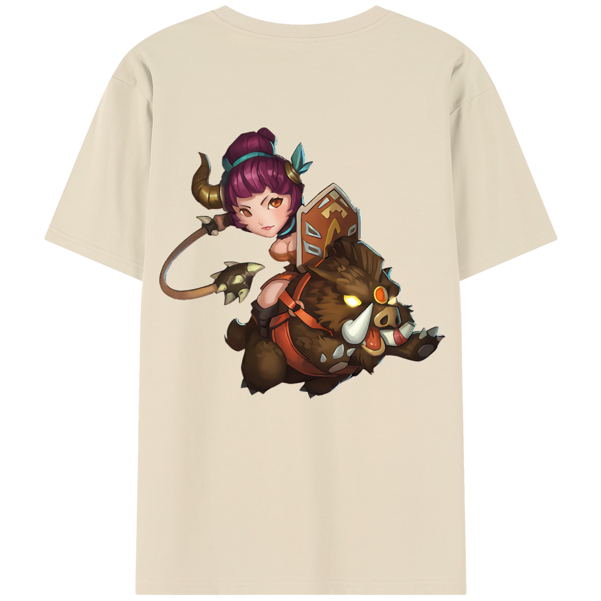 リーグ・オブ・レジェンド League of Legends LOL 綿100％半袖Tシャツ（背面プリント）