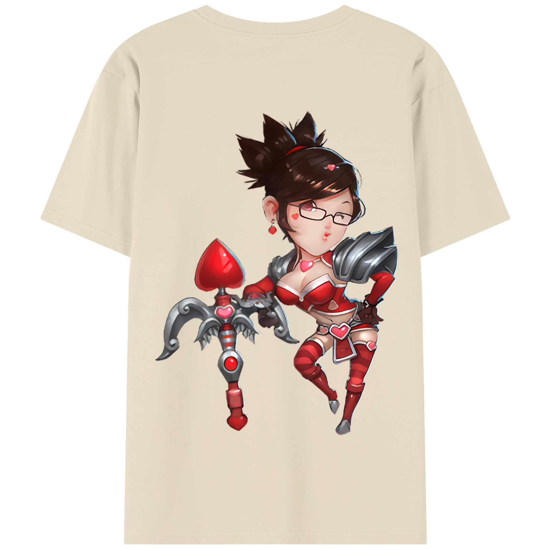 リーグ・オブ・レジェンド League of Legends LOL 綿100％半袖Tシャツ（背面プリント）