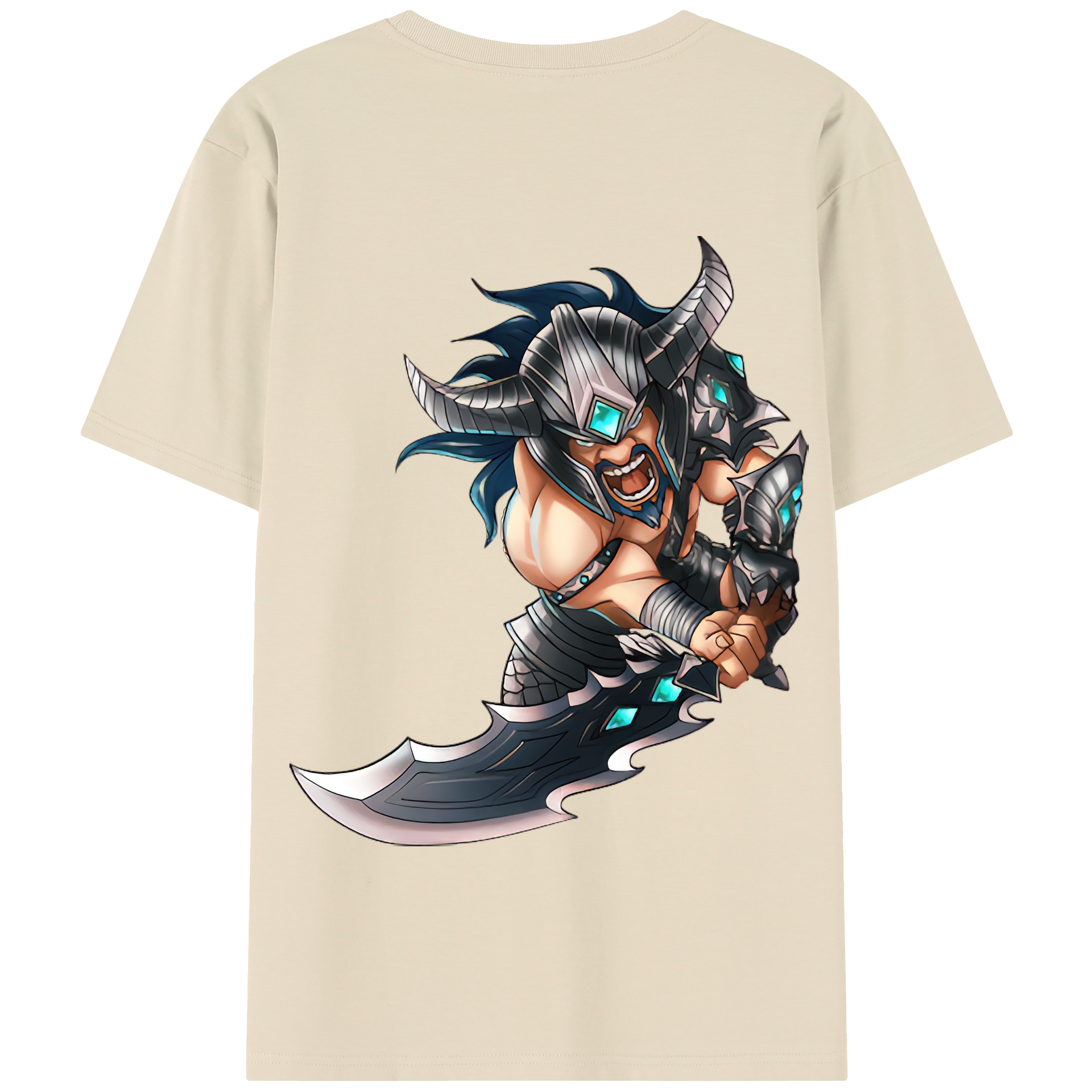リーグ・オブ・レジェンド League of Legends LOL 綿100％半袖Tシャツ（背面プリント）