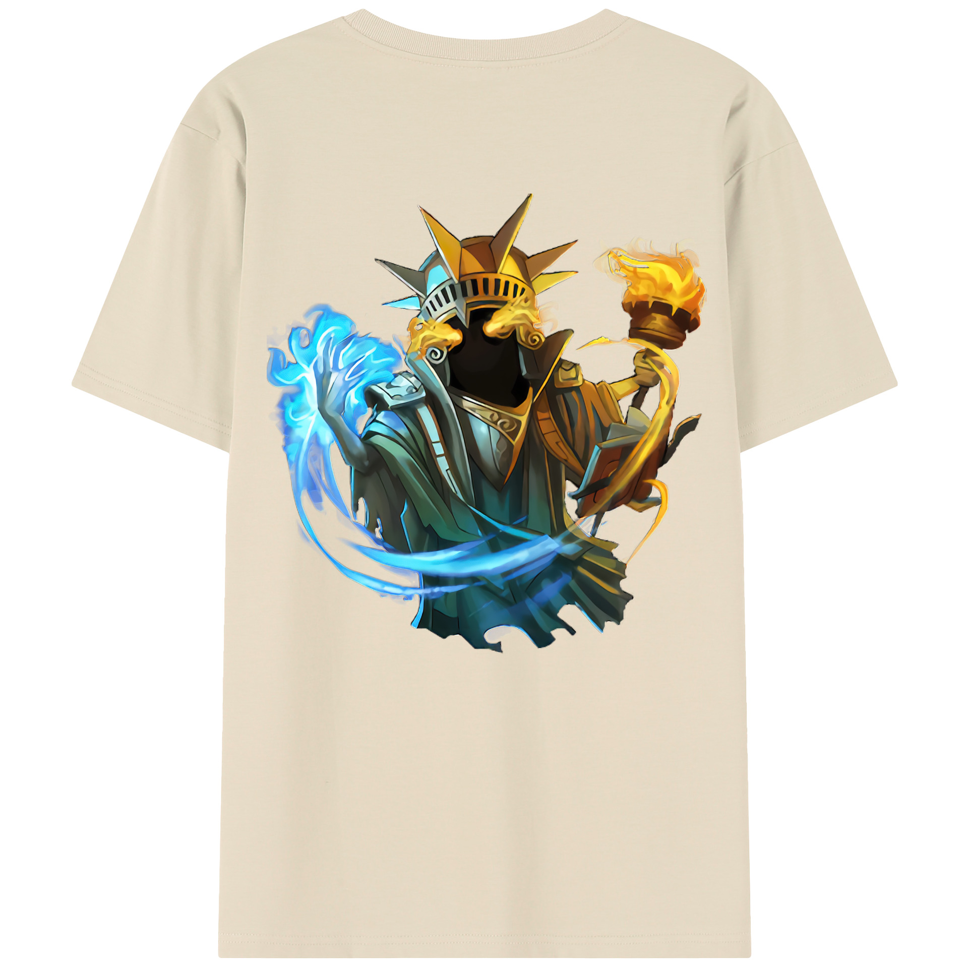 リーグ・オブ・レジェンド League of Legends LOL 綿100％半袖Tシャツ（背面プリント）