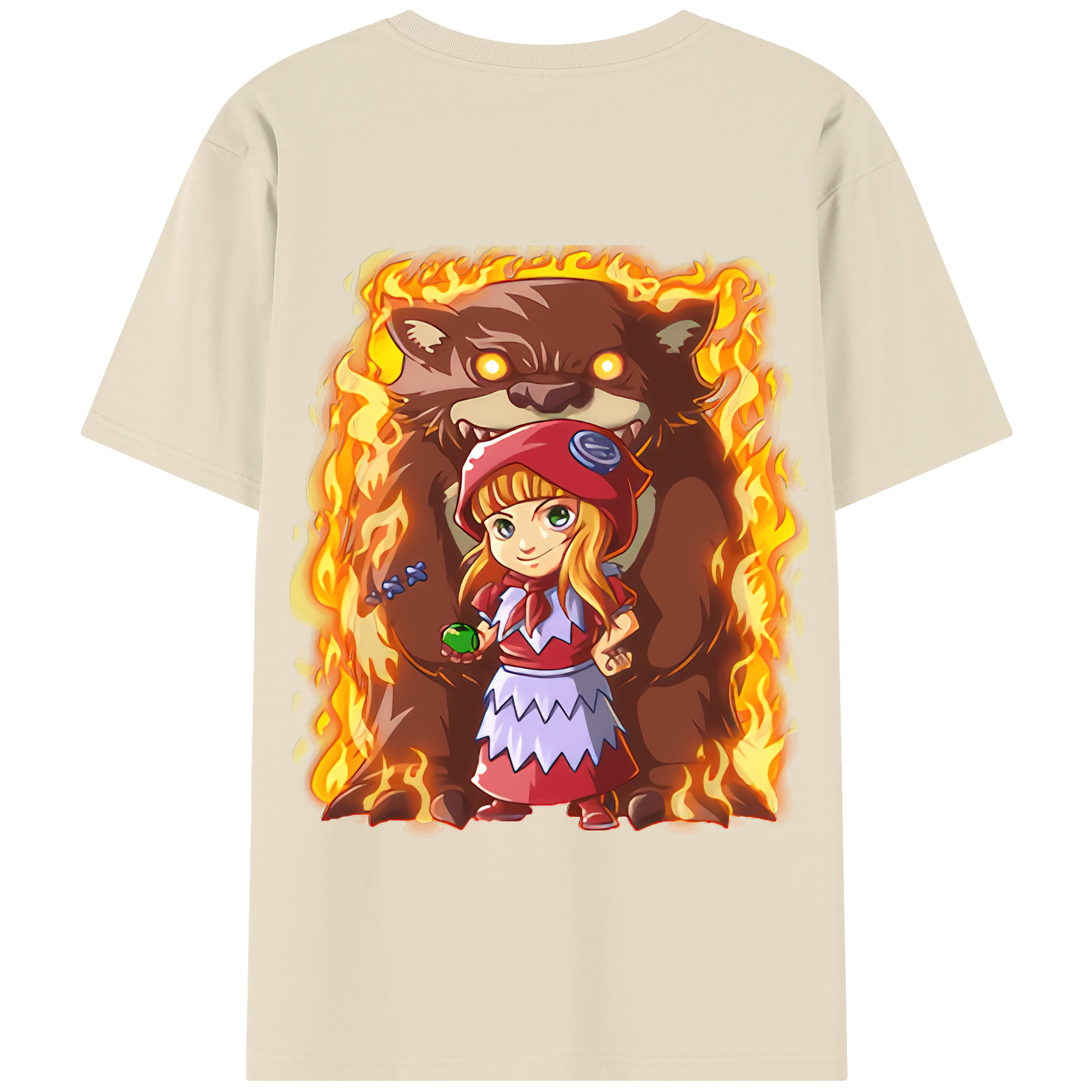 リーグ・オブ・レジェンド League of Legends LOL 綿100％半袖Tシャツ（背面プリント）