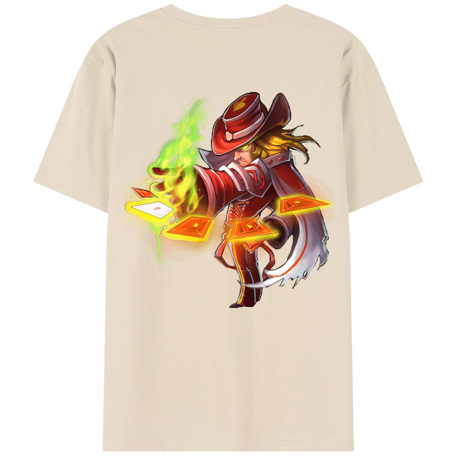 リーグ・オブ・レジェンド League of Legends LOL 綿100％半袖Tシャツ（背面プリント）