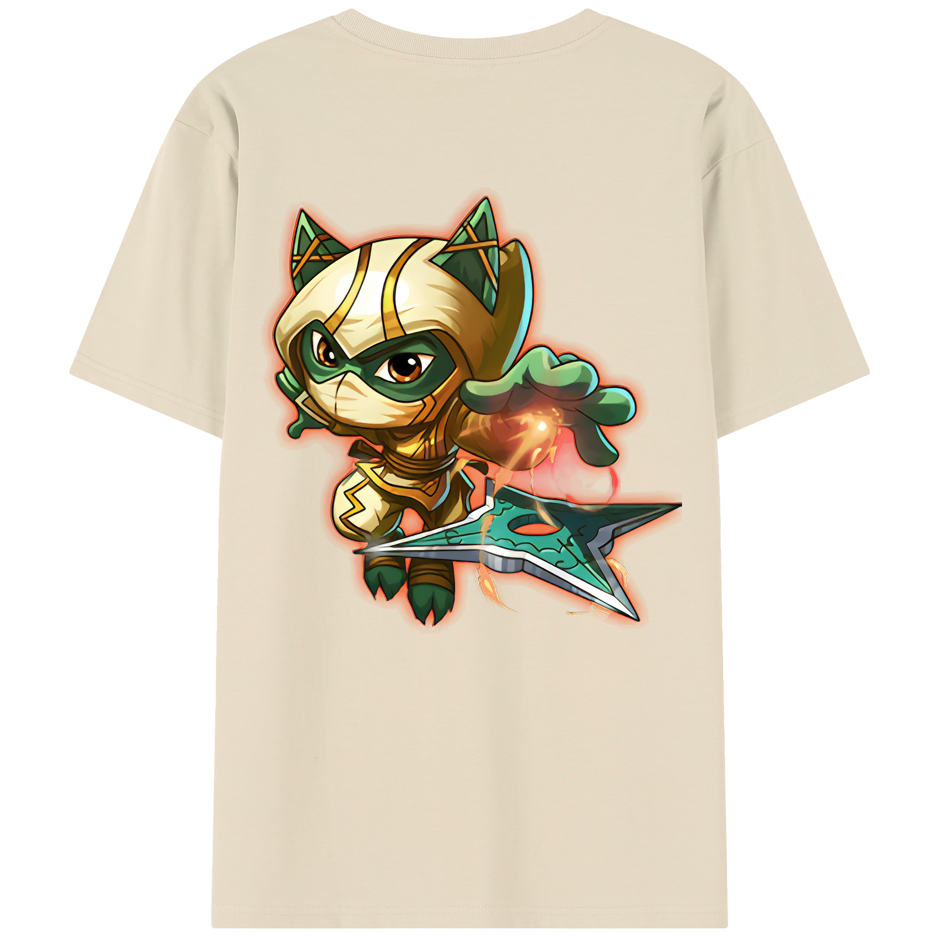 リーグ・オブ・レジェンド League of Legends LOL 綿100％半袖Tシャツ（背面プリント）