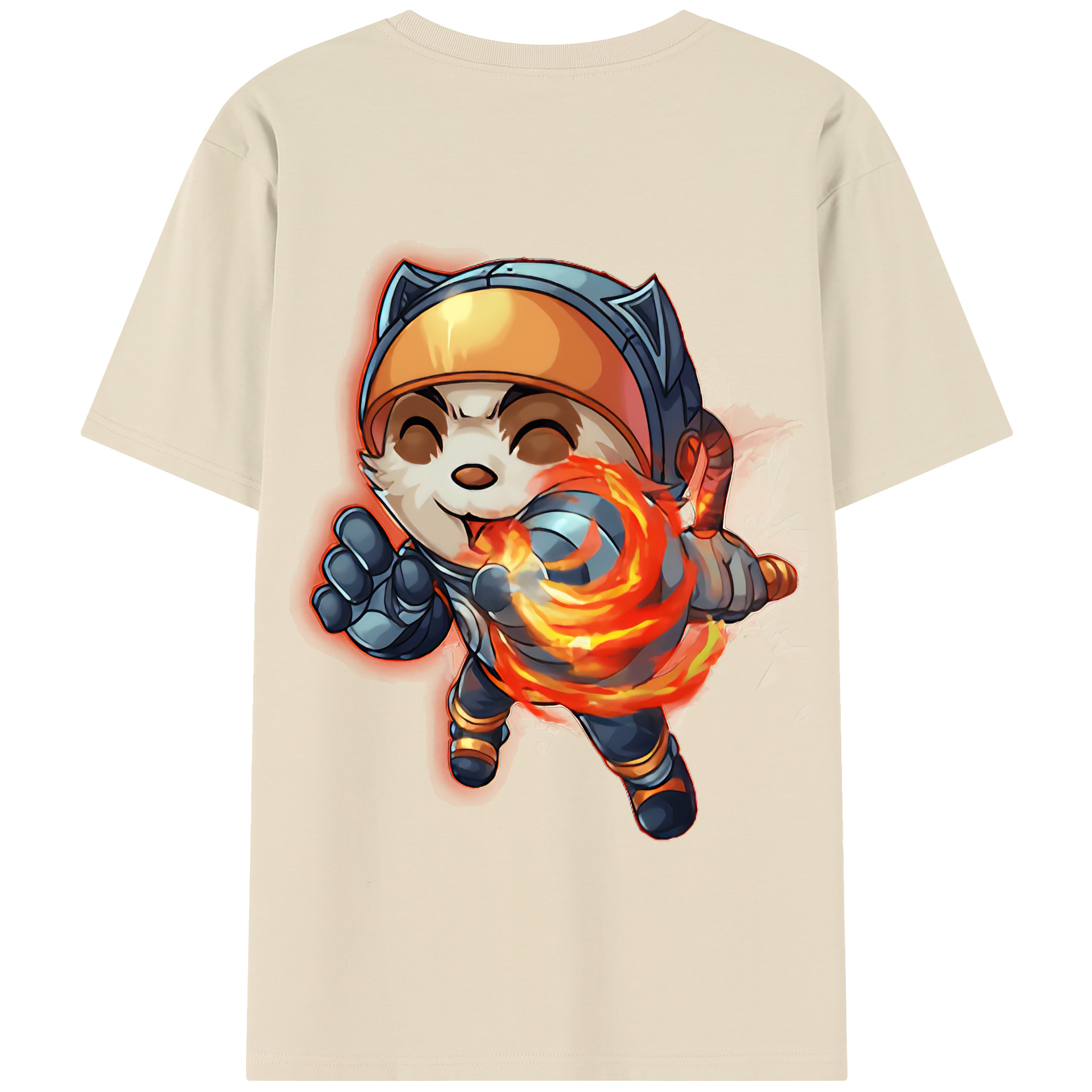 リーグ・オブ・レジェンド League of Legends LOL 綿100％半袖Tシャツ（背面プリント）