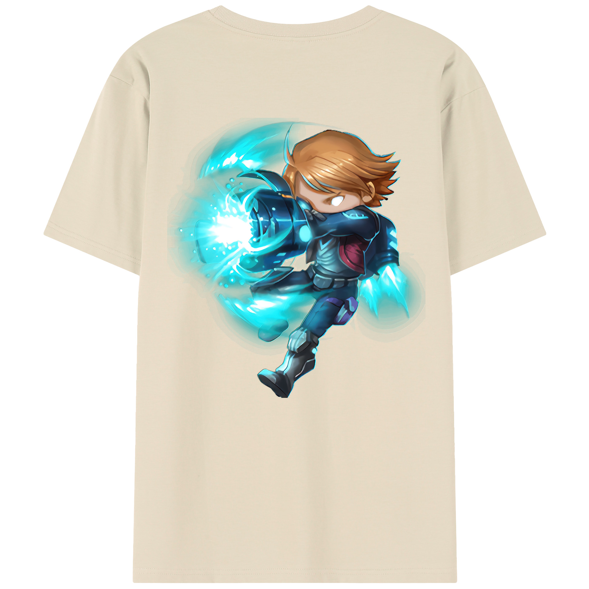 リーグ・オブ・レジェンド League of Legends LOL 綿100％半袖Tシャツ（背面プリント）
