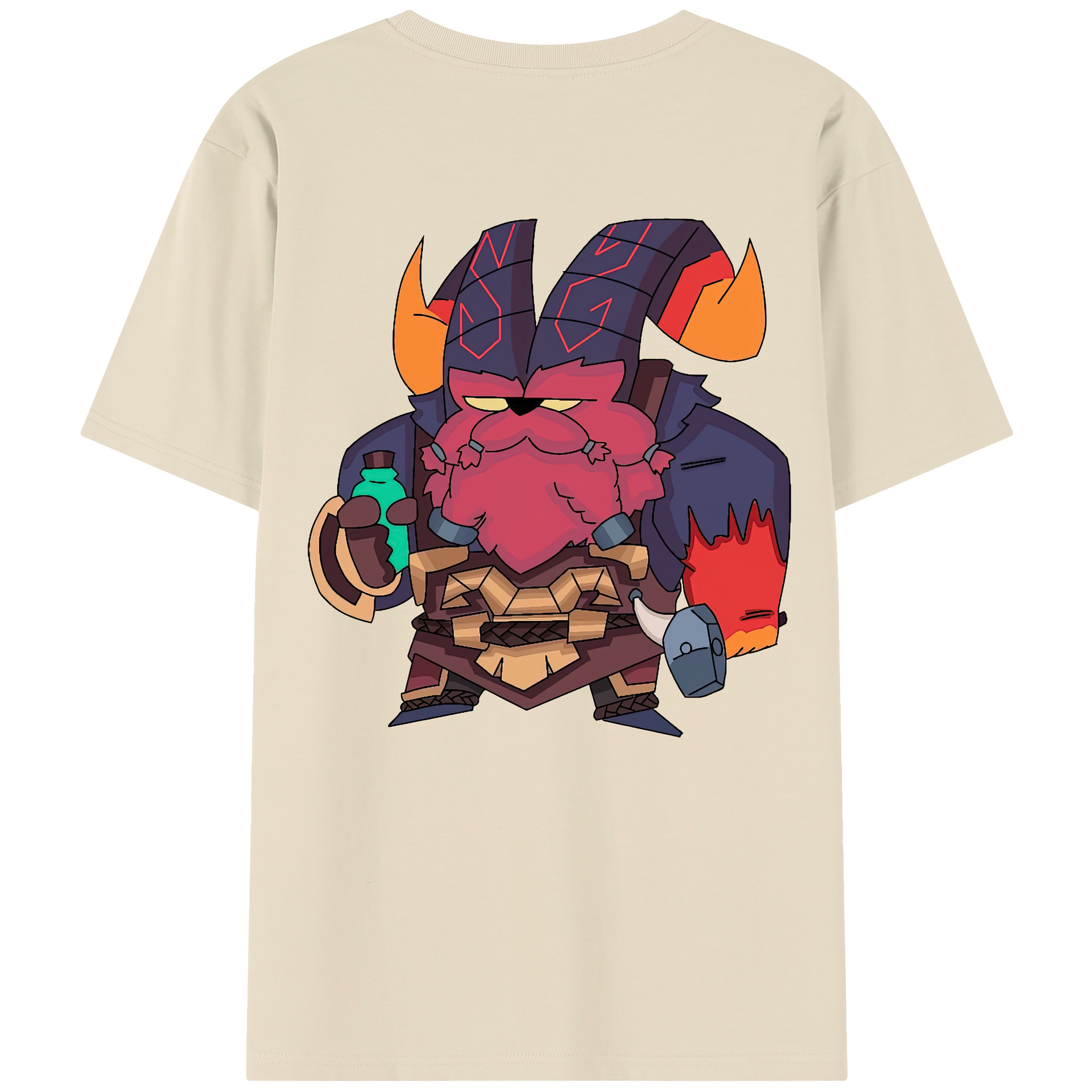 リーグ・オブ・レジェンド League of Legends LOL 綿100％半袖Tシャツ（背面プリント）