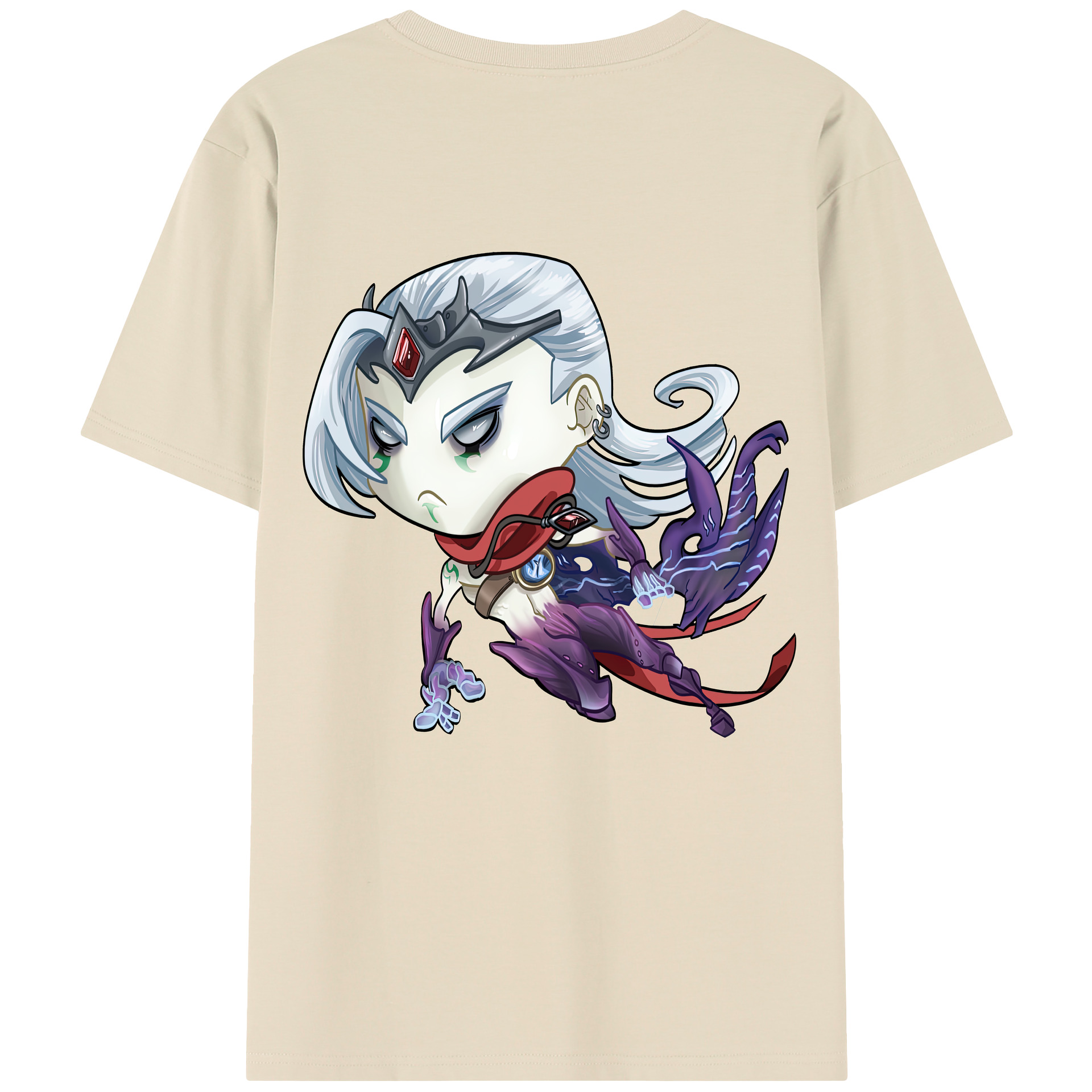リーグ・オブ・レジェンド League of Legends LOL 綿100％半袖Tシャツ（背面プリント）