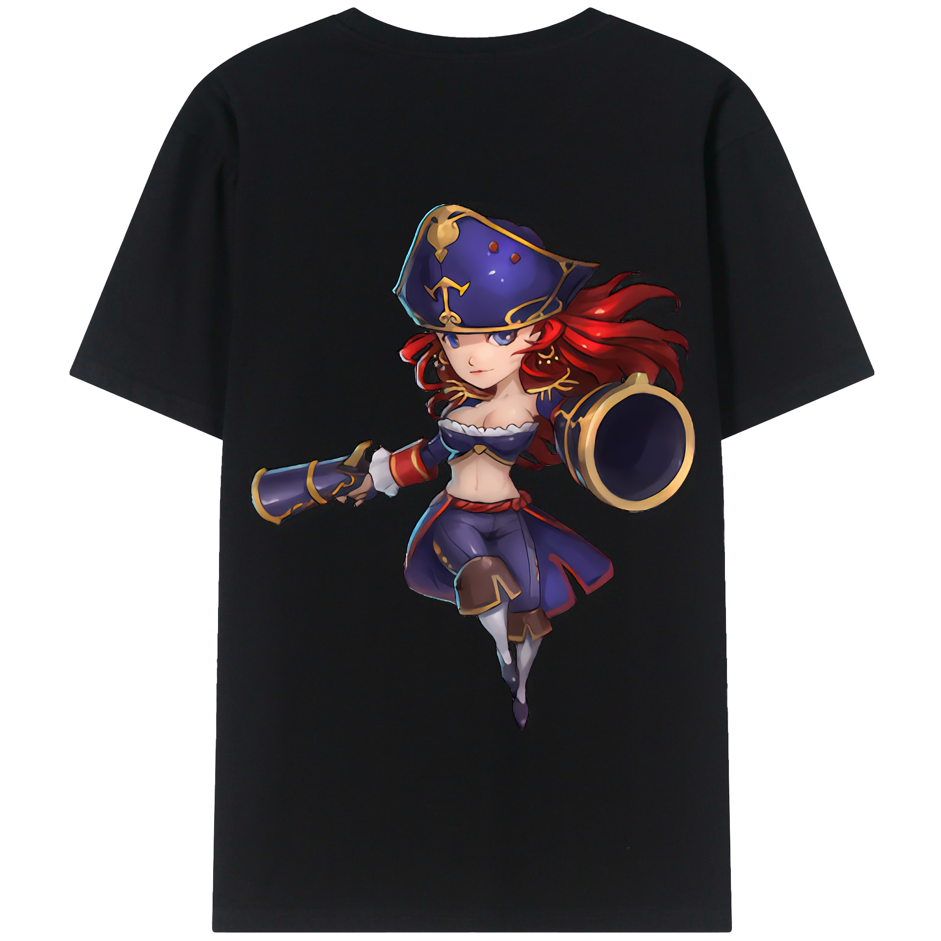 リーグ・オブ・レジェンド League of Legends LOL 綿100％半袖Tシャツ（背面プリント）