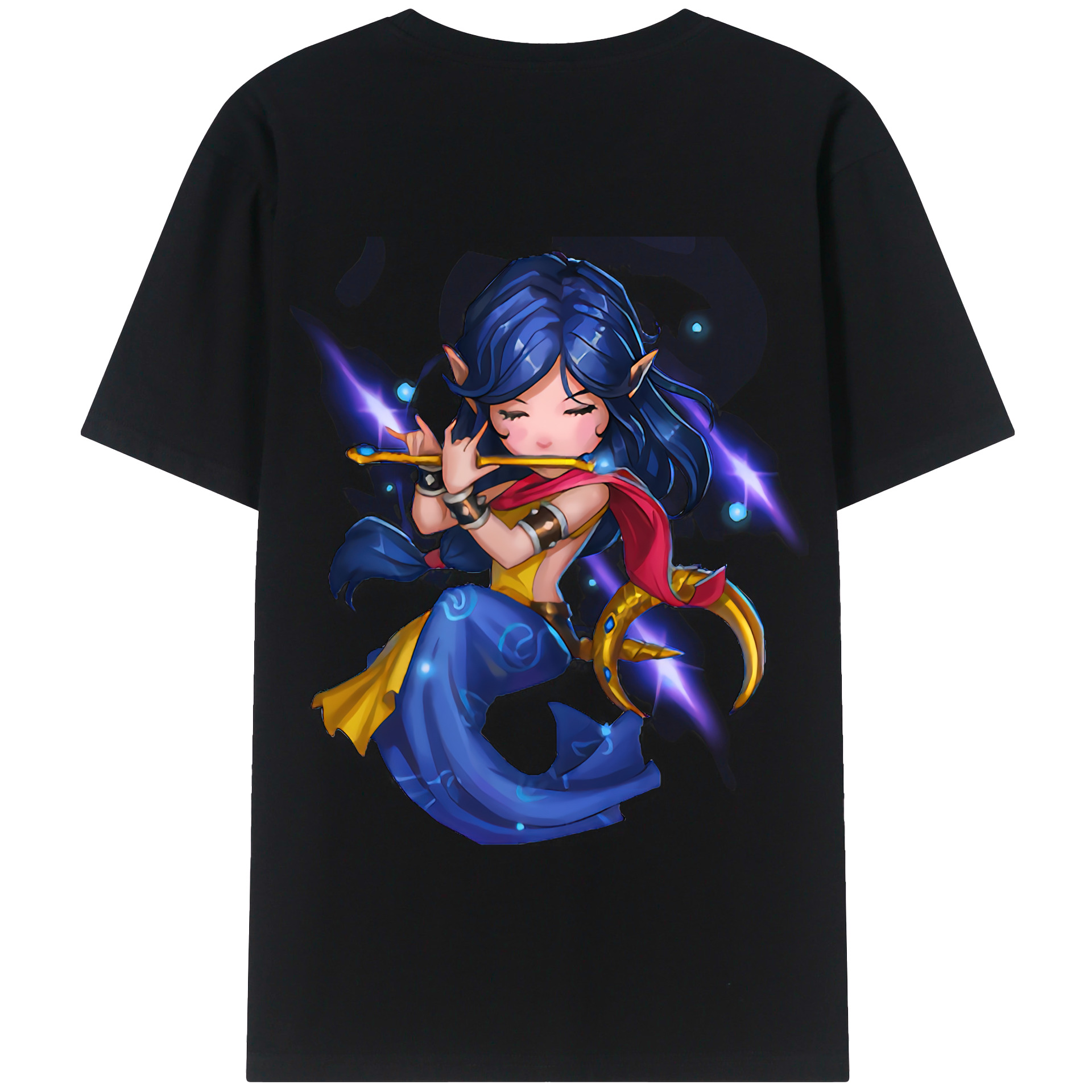 リーグ・オブ・レジェンド League of Legends LOL 綿100％半袖Tシャツ（背面プリント）