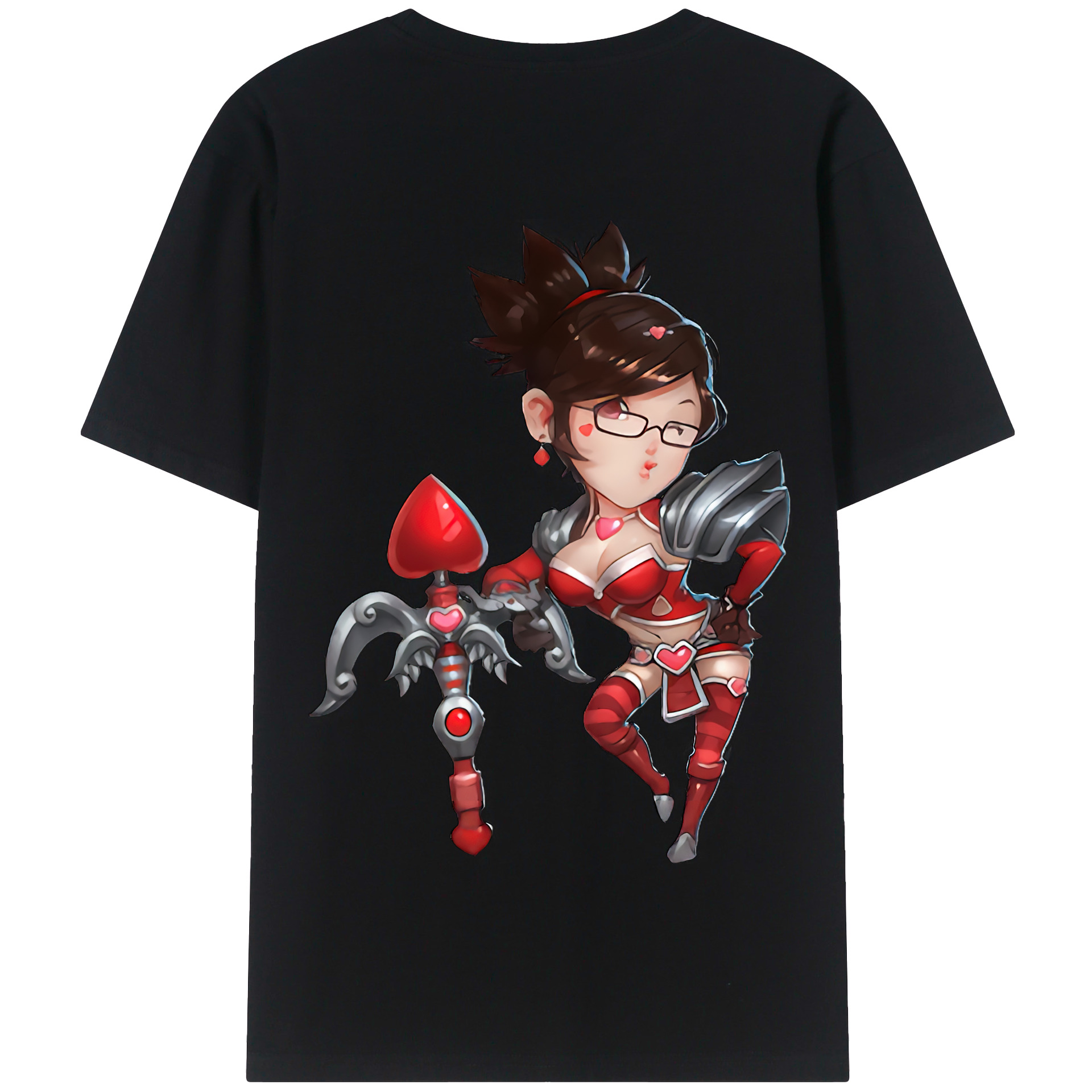 リーグ・オブ・レジェンド League of Legends LOL 綿100％半袖Tシャツ（背面プリント）