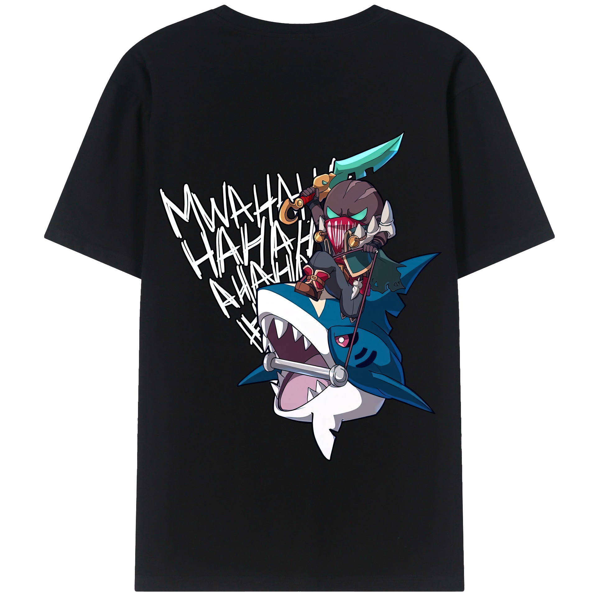 リーグ・オブ・レジェンド League of Legends LOL 綿100％半袖Tシャツ（背面プリント）