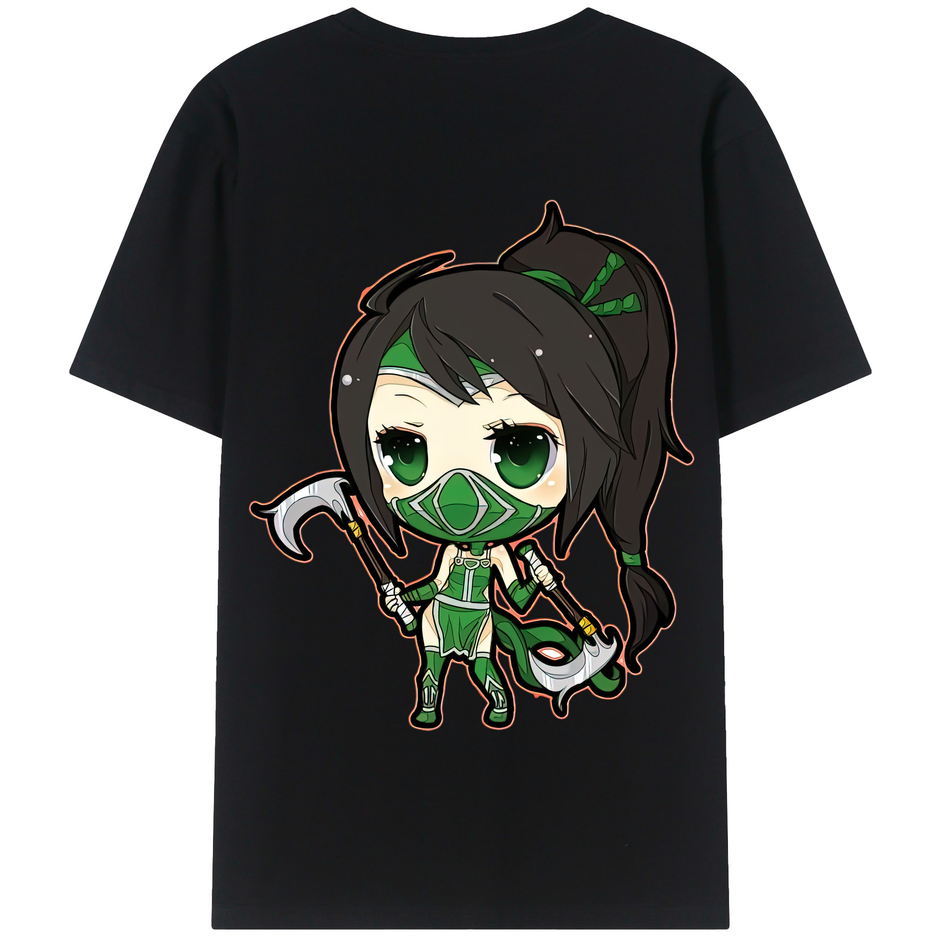 リーグ・オブ・レジェンド League of Legends LOL 綿100％半袖Tシャツ（背面プリント）