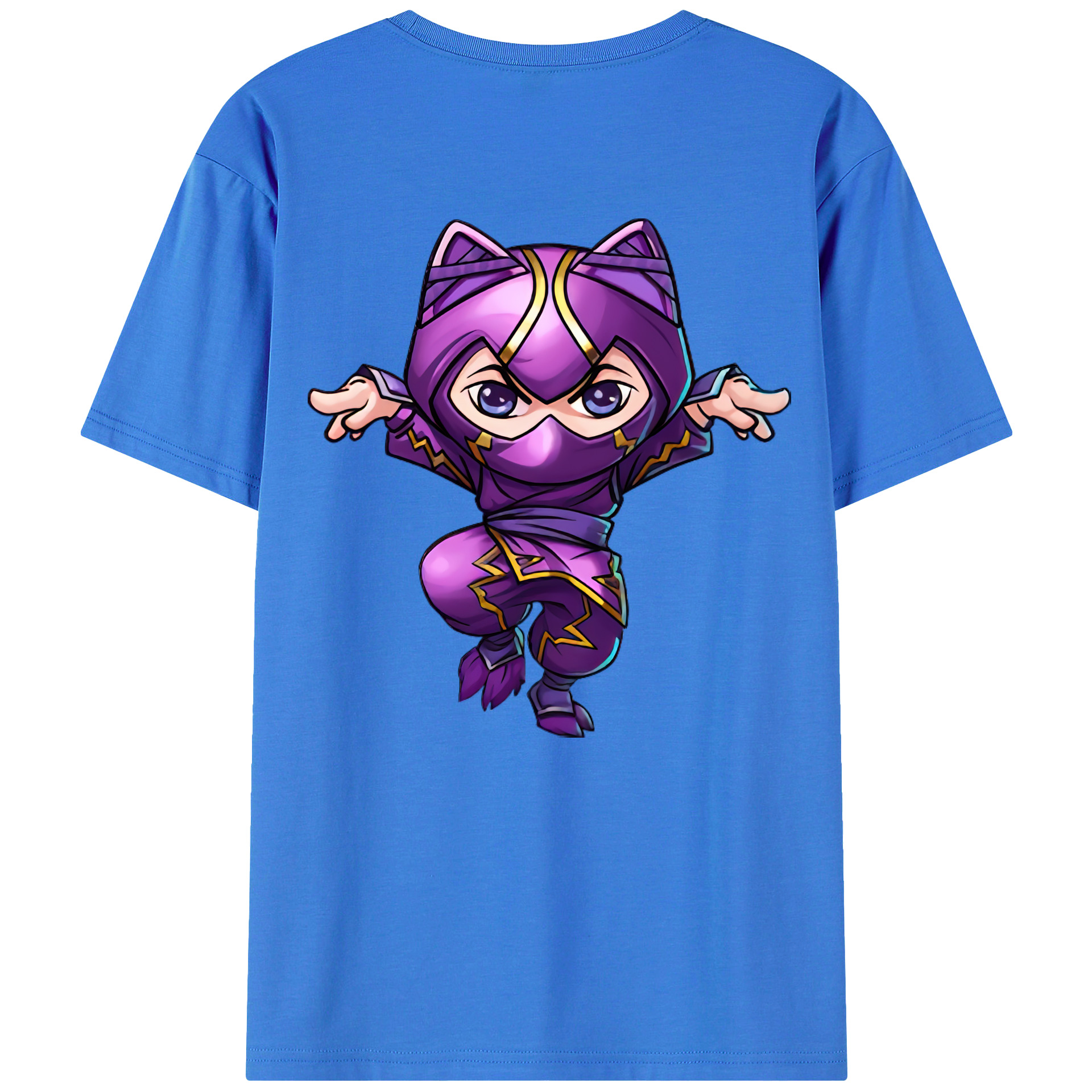 リーグ・オブ・レジェンド League of Legends LOL 綿100％半袖Tシャツ（背面プリント）