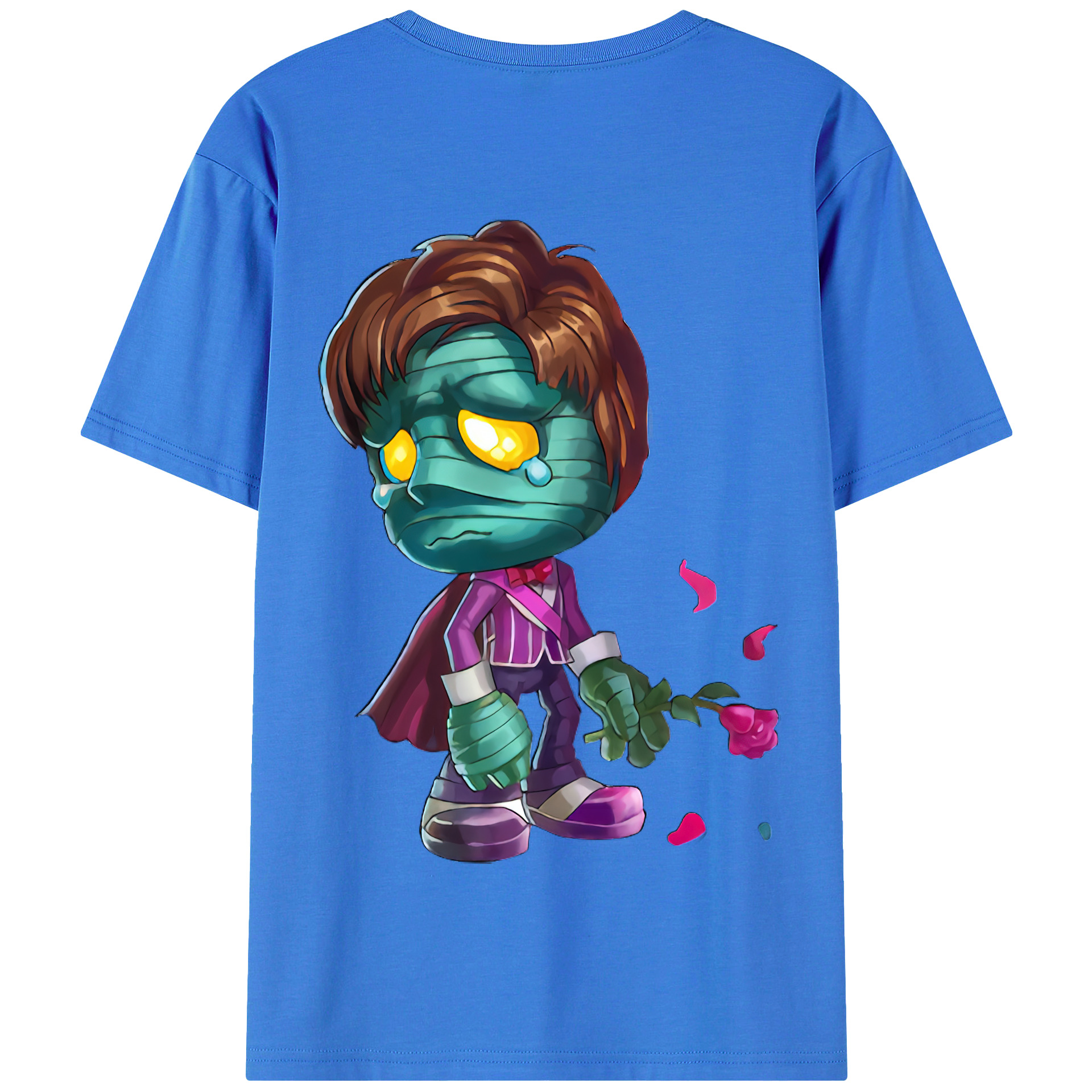 リーグ・オブ・レジェンド League of Legends LOL 綿100％半袖Tシャツ（背面プリント）