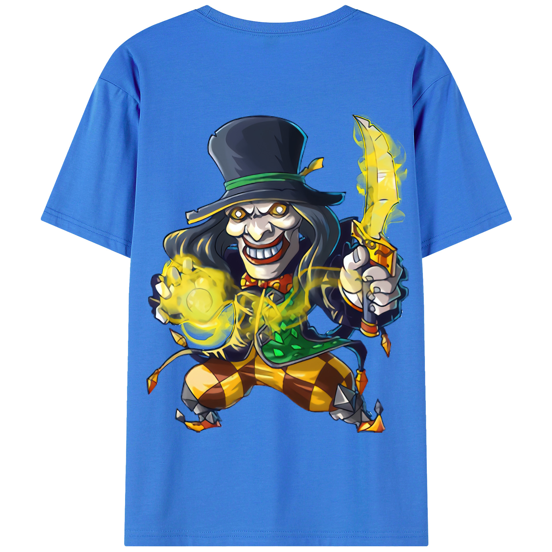 リーグ・オブ・レジェンド League of Legends LOL 綿100％半袖Tシャツ（背面プリント）