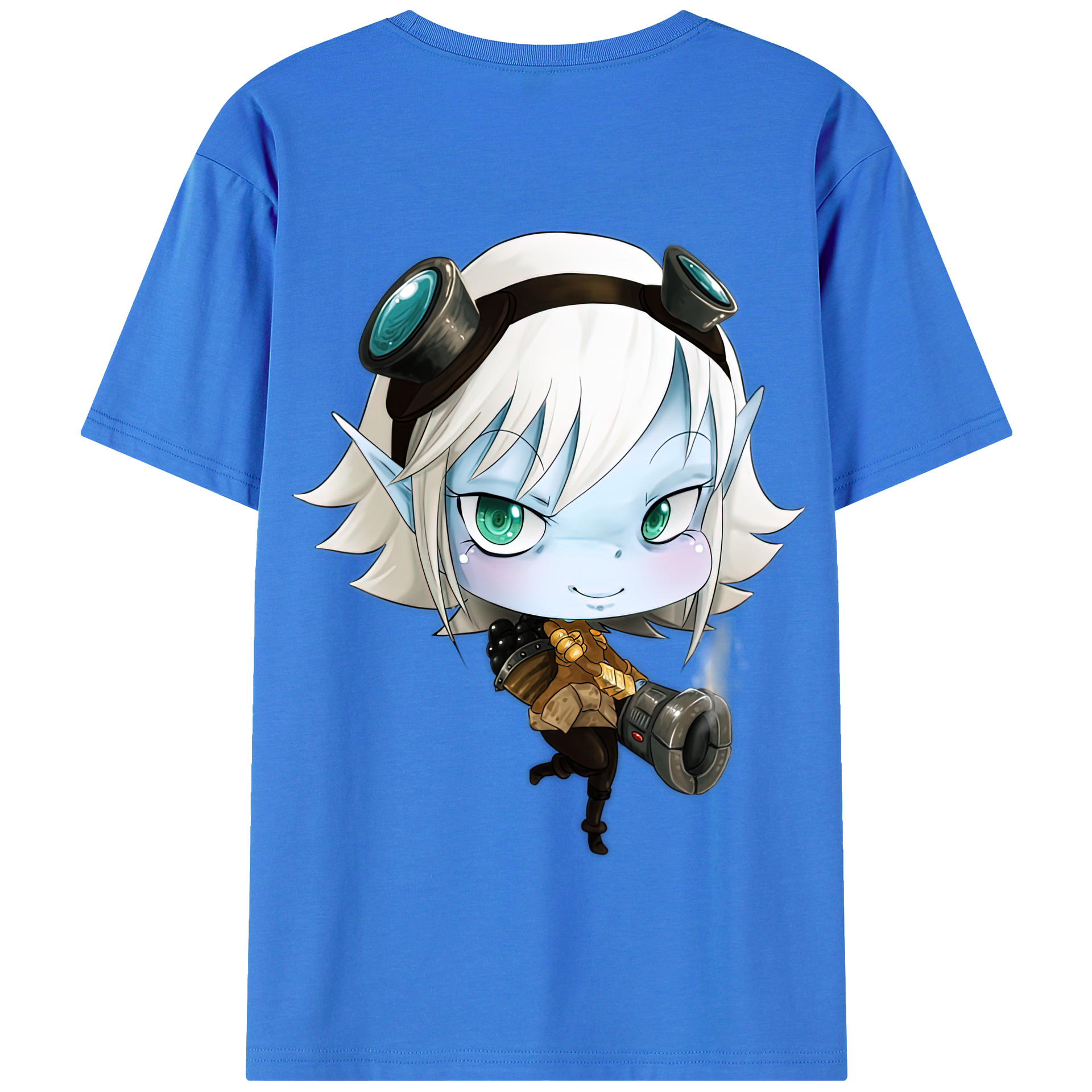 リーグ・オブ・レジェンド League of Legends LOL 綿100％半袖Tシャツ（背面プリント）