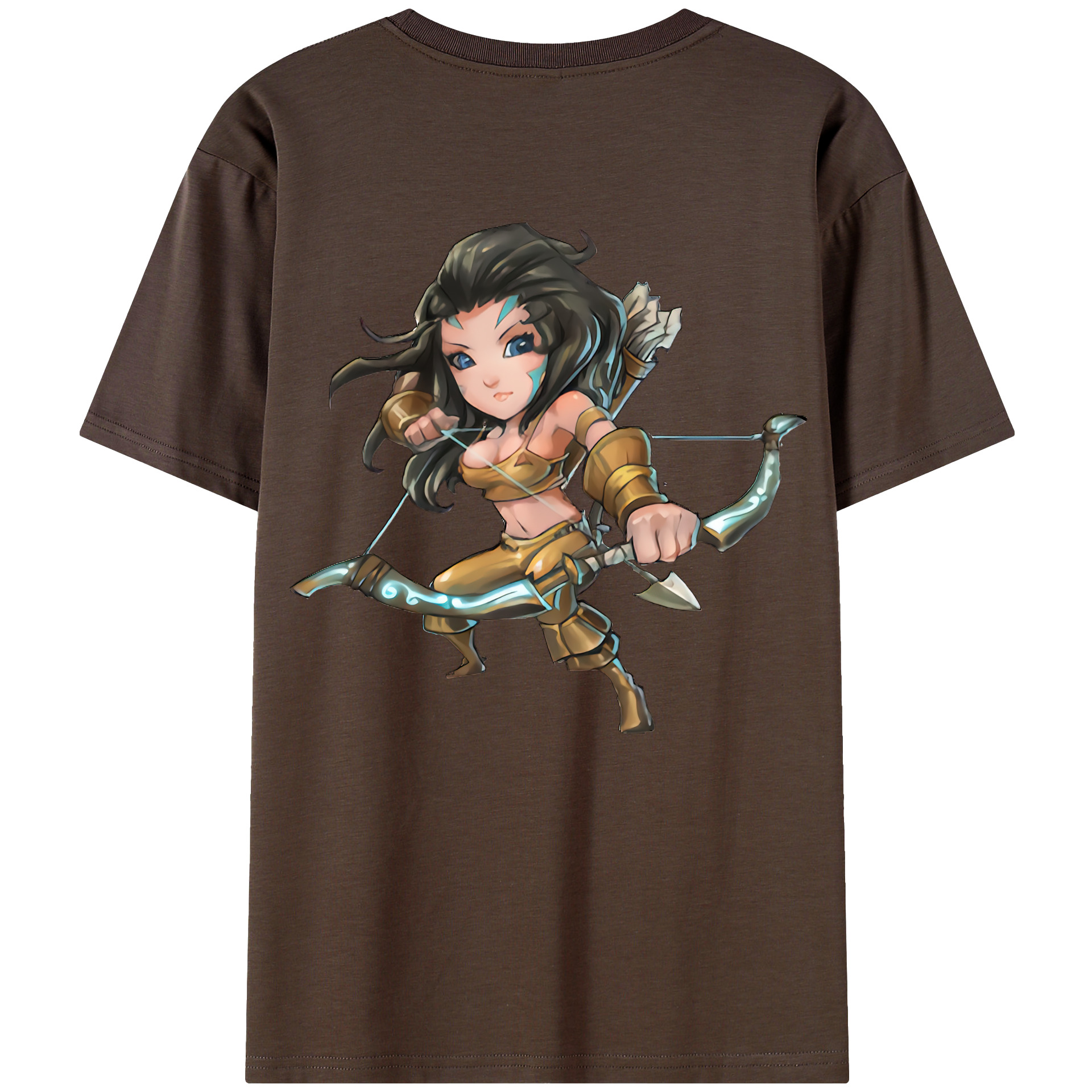 リーグ・オブ・レジェンド League of Legends LOL 綿100％半袖Tシャツ（背面プリント）
