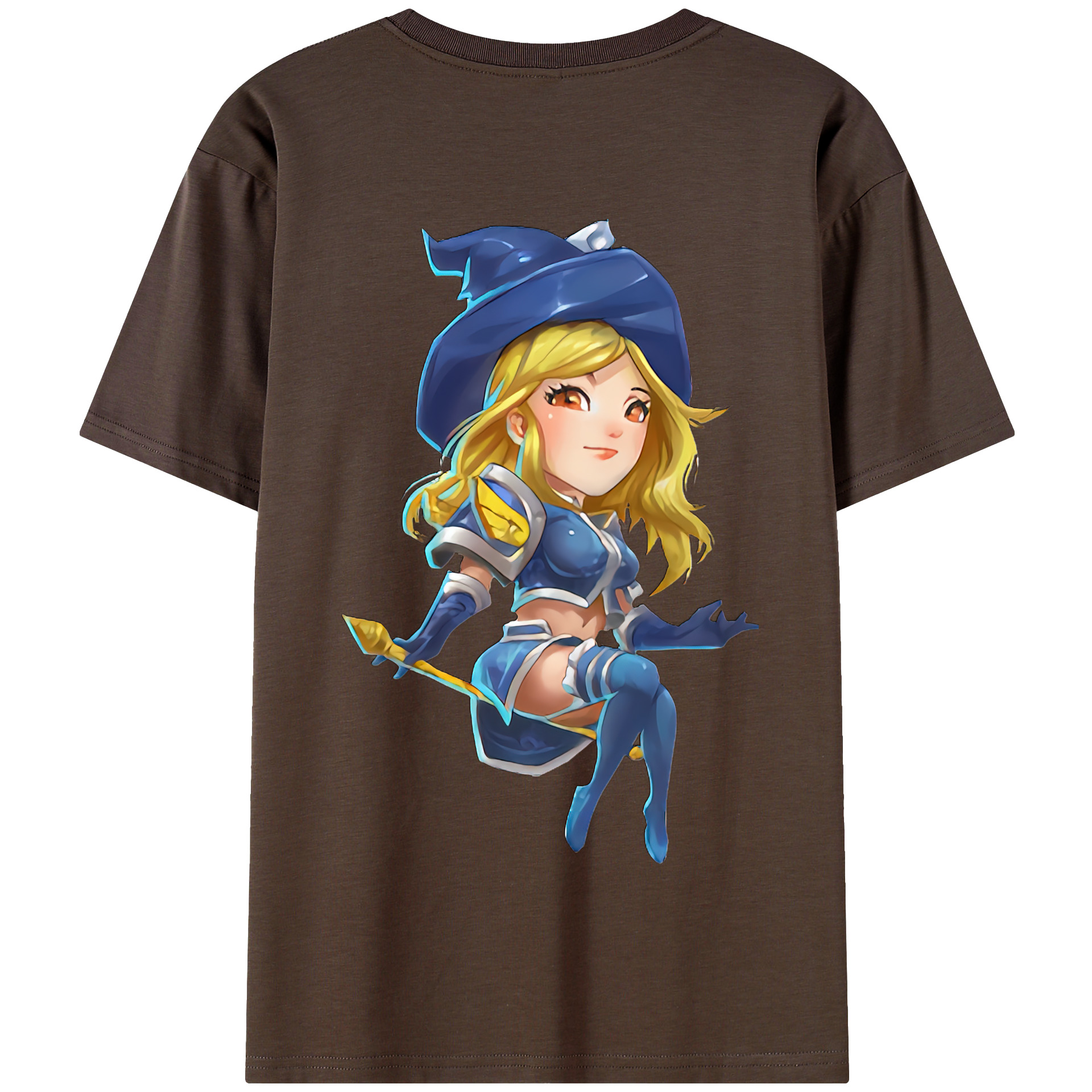 リーグ・オブ・レジェンド League of Legends LOL 綿100％半袖Tシャツ（背面プリント）