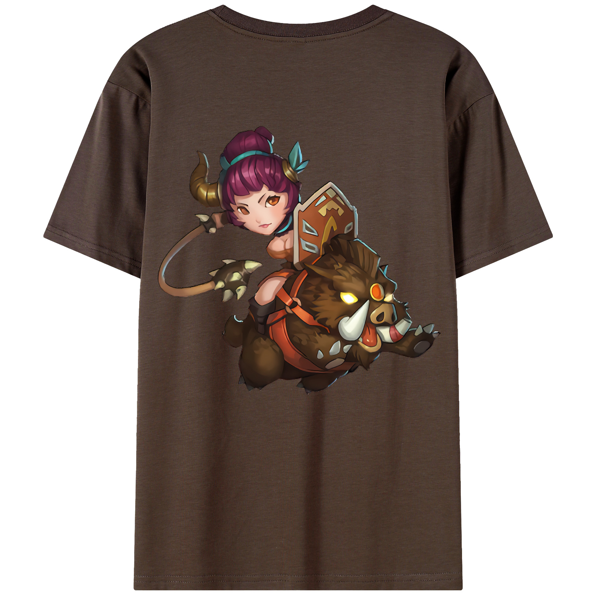 リーグ・オブ・レジェンド League of Legends LOL 綿100％半袖Tシャツ（背面プリント）