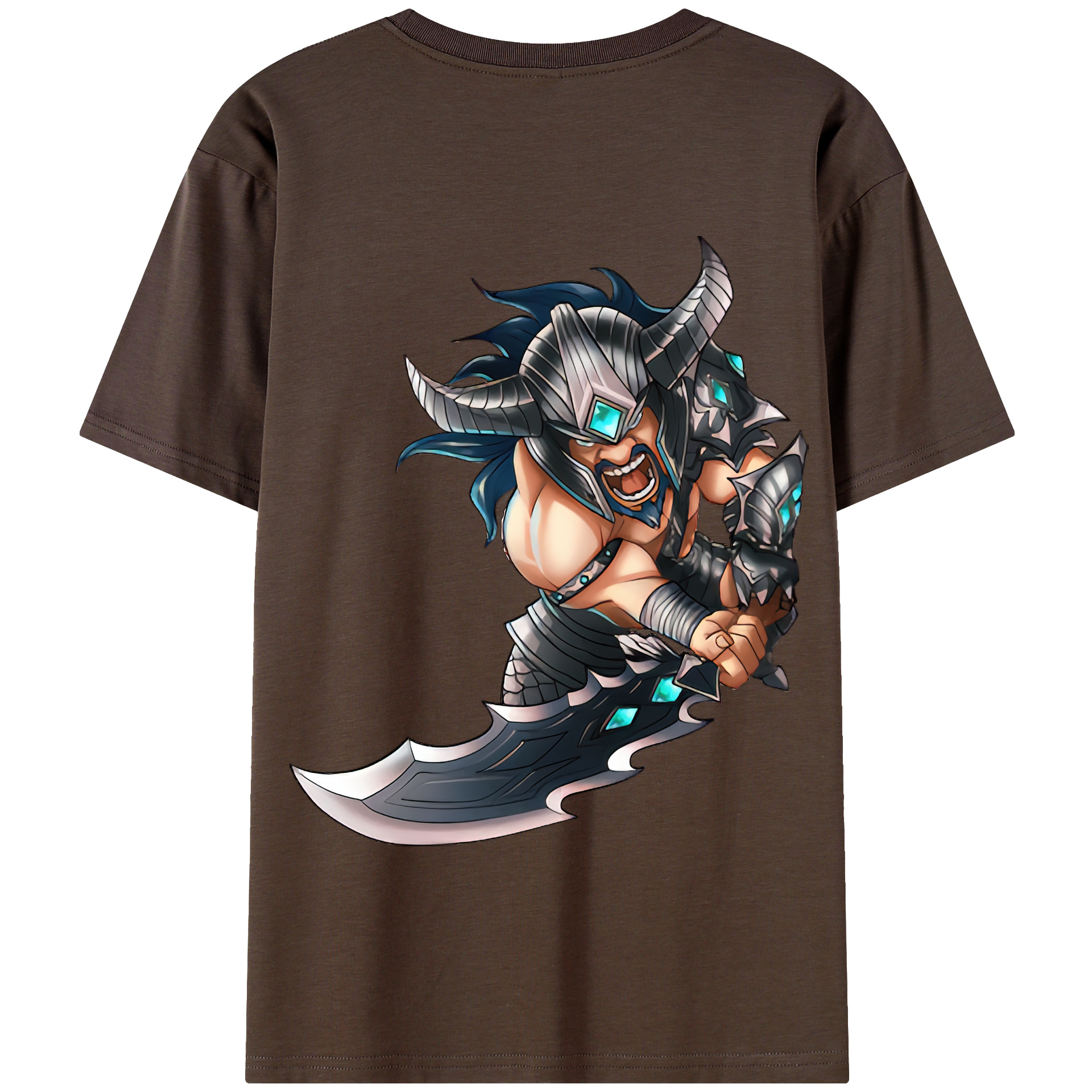 リーグ・オブ・レジェンド League of Legends LOL 綿100％半袖Tシャツ（背面プリント）