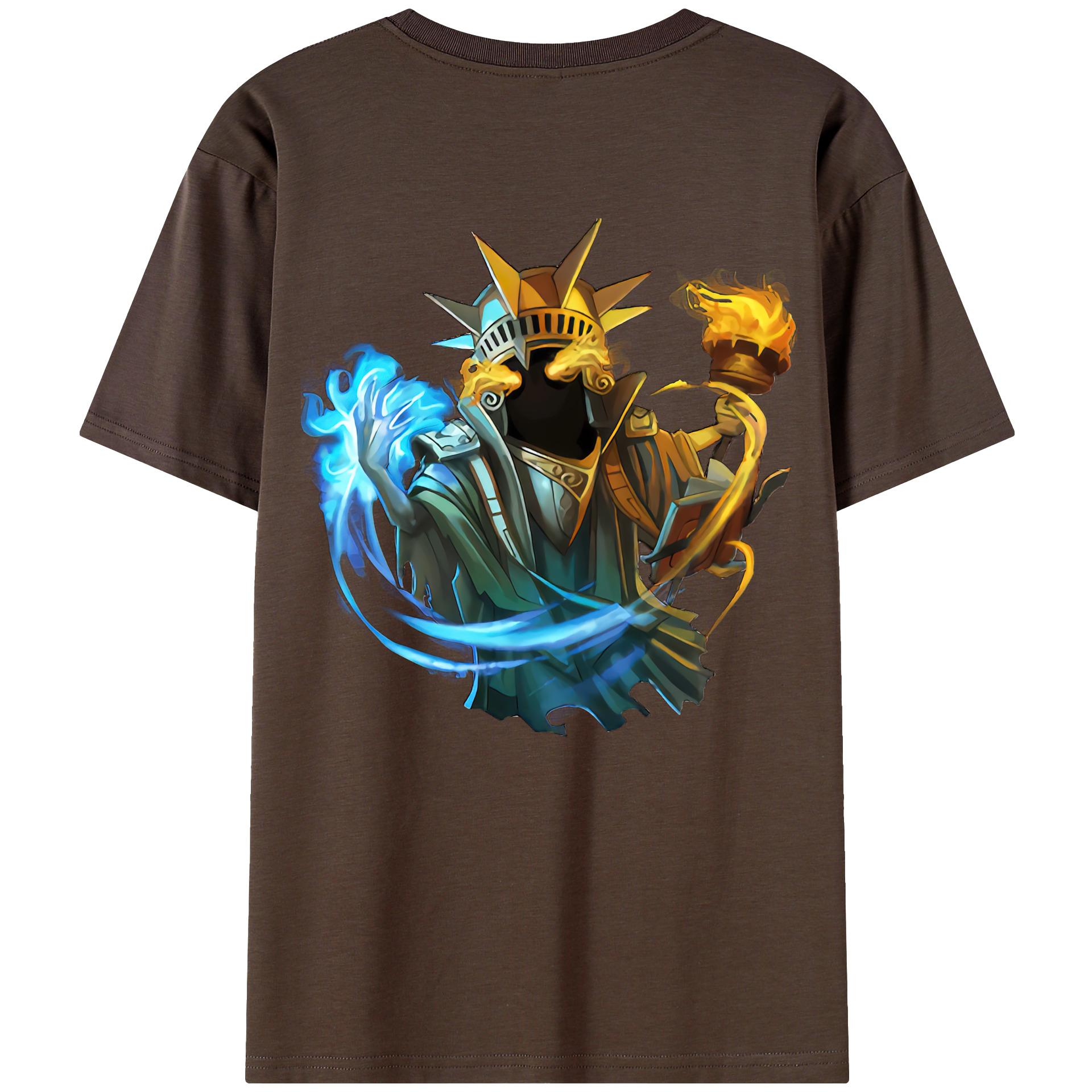 リーグ・オブ・レジェンド League of Legends LOL 綿100％半袖Tシャツ（背面プリント）