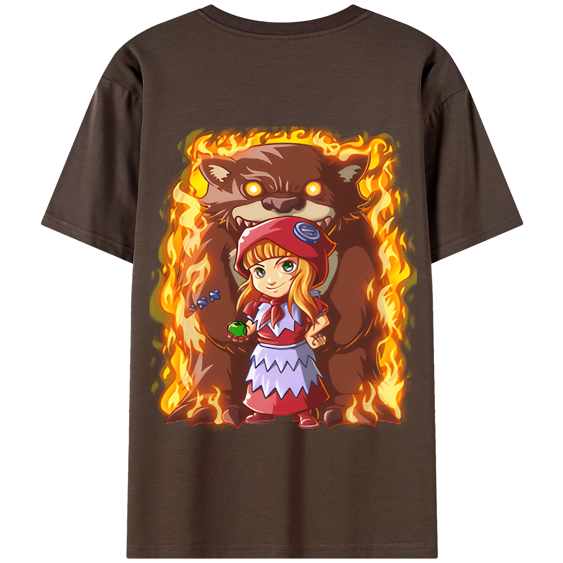 リーグ・オブ・レジェンド League of Legends LOL 綿100％半袖Tシャツ（背面プリント）