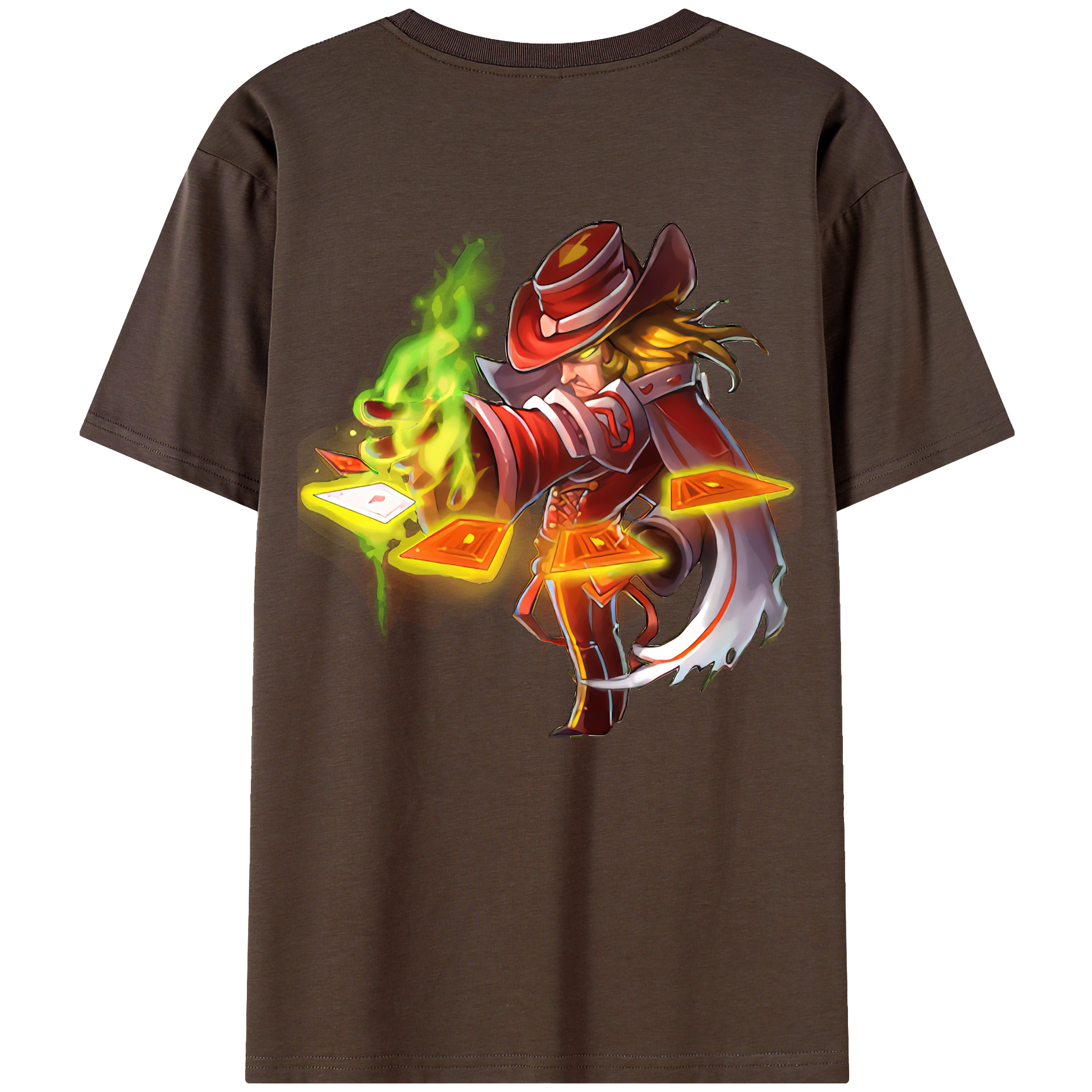 リーグ・オブ・レジェンド League of Legends LOL 綿100％半袖Tシャツ（背面プリント）
