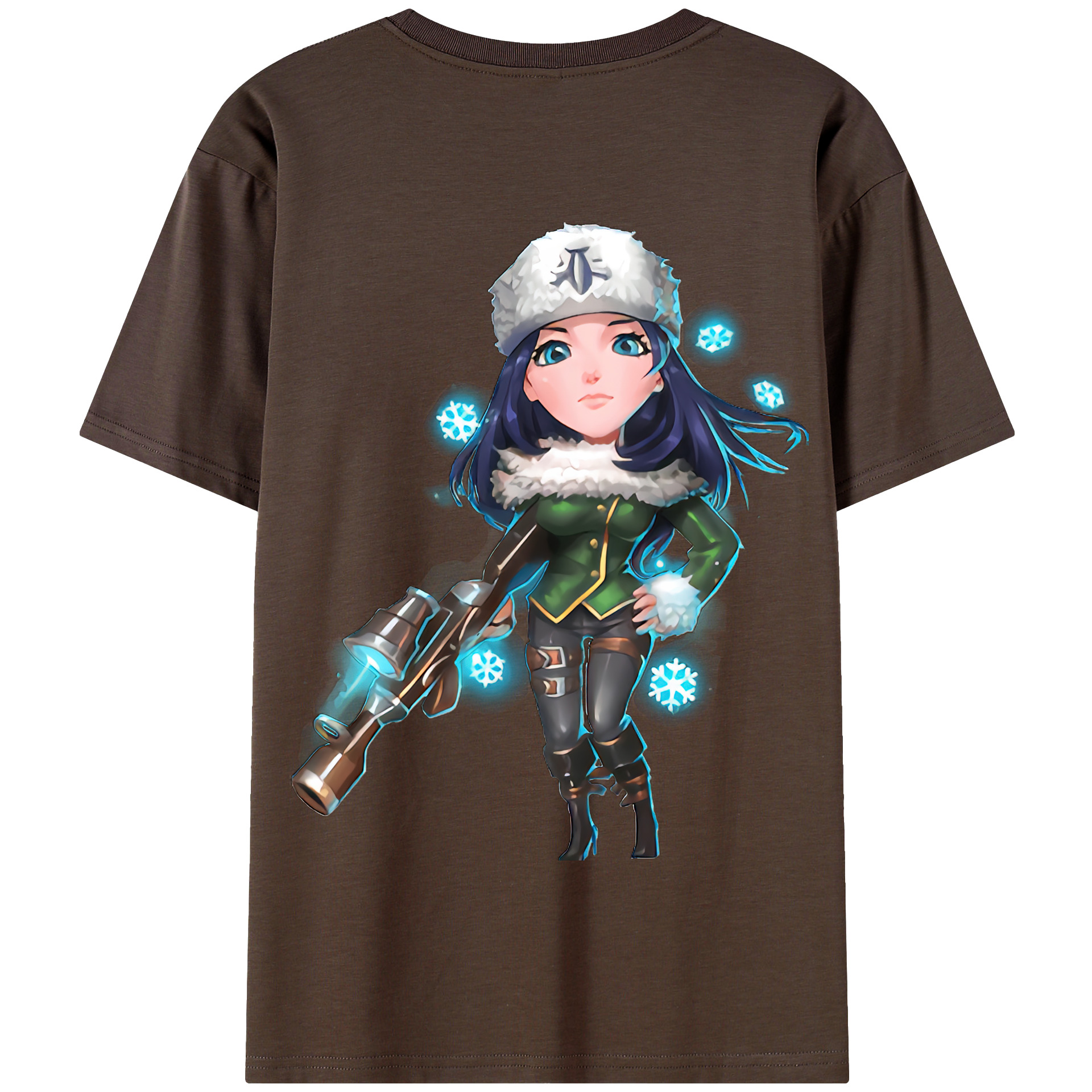 リーグ・オブ・レジェンド League of Legends LOL 綿100％半袖Tシャツ（背面プリント）