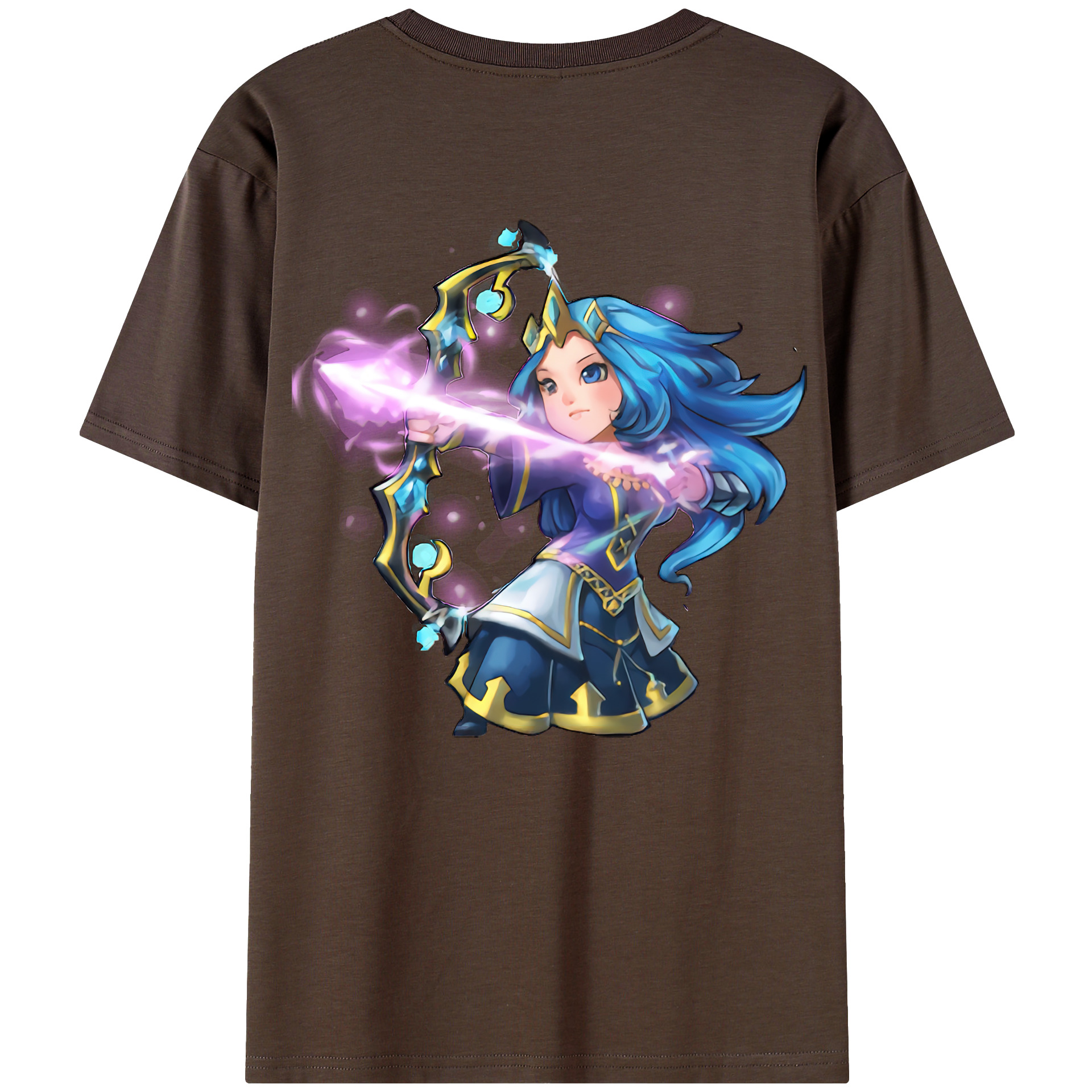 リーグ・オブ・レジェンド League of Legends LOL 綿100％半袖Tシャツ（背面プリント）